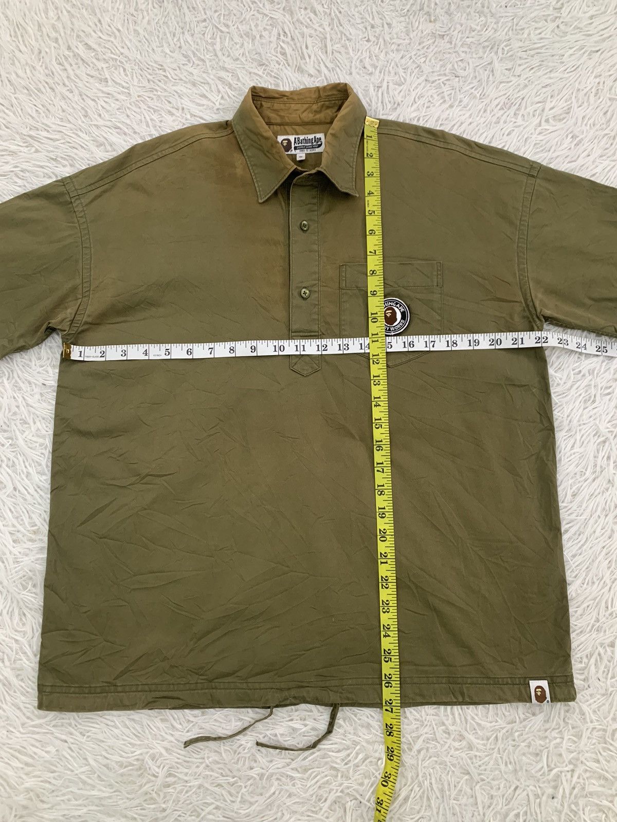 Bape Vintage BAPE Collar Tee Size US M / EU 48-50 / 2 - 11 Thumbnail