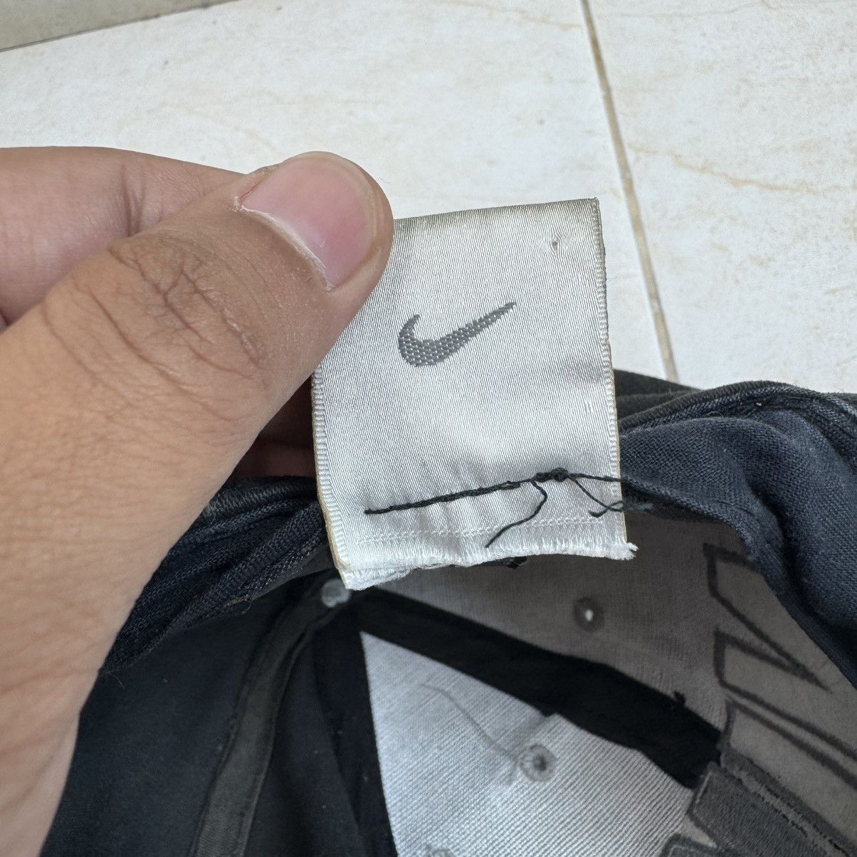 Nike Vintage Sunfaded 90s Nike Hat Cap Size ONE SIZE - 6 Thumbnail