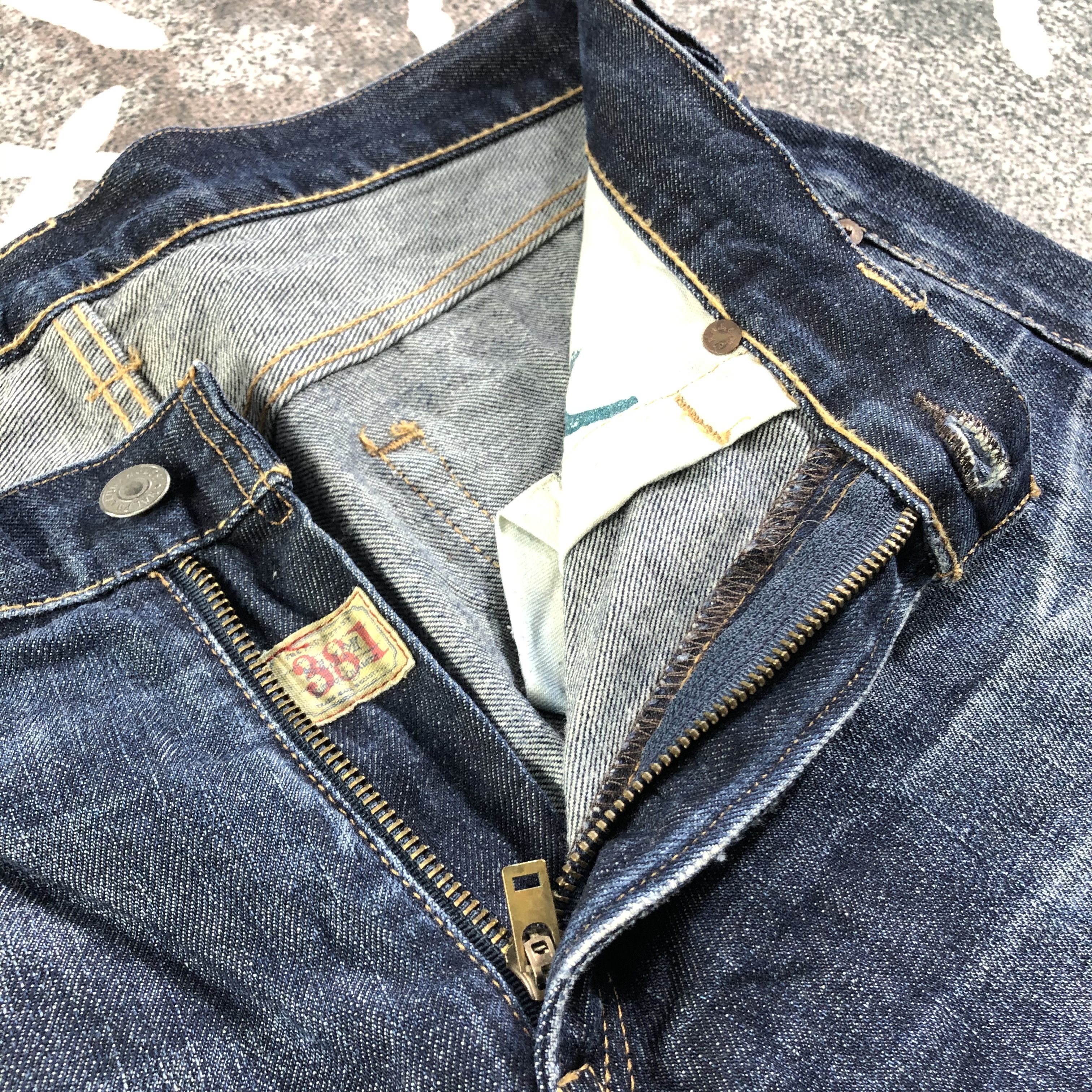 Polo Ralph Lauren Polo Ralph Lauren Jeans Faded Blue Denim KJ1938 Size US 34 / EU 50 - 9 Thumbnail