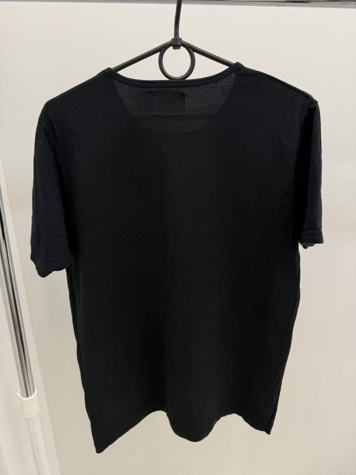 Comme des Garcons SHIRT Comme des Garcons SHIRT Black Cotton Tee T-shirt Size US M / EU 48-50 / 2 - 2 Thumbnail