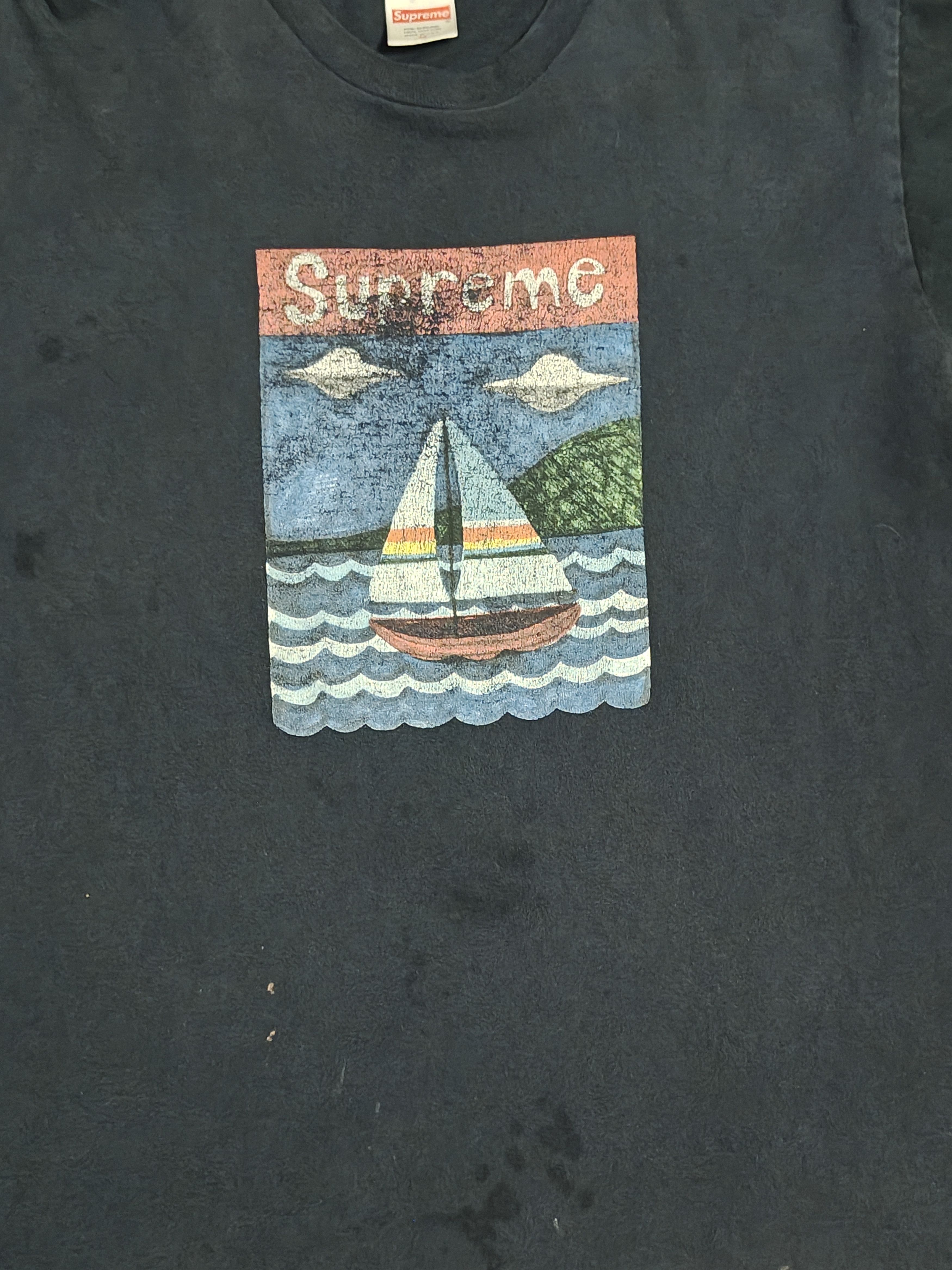 Supreme Supreme Sailboat Tee Size US M / EU 48-50 / 2 - 2 Thumbnail