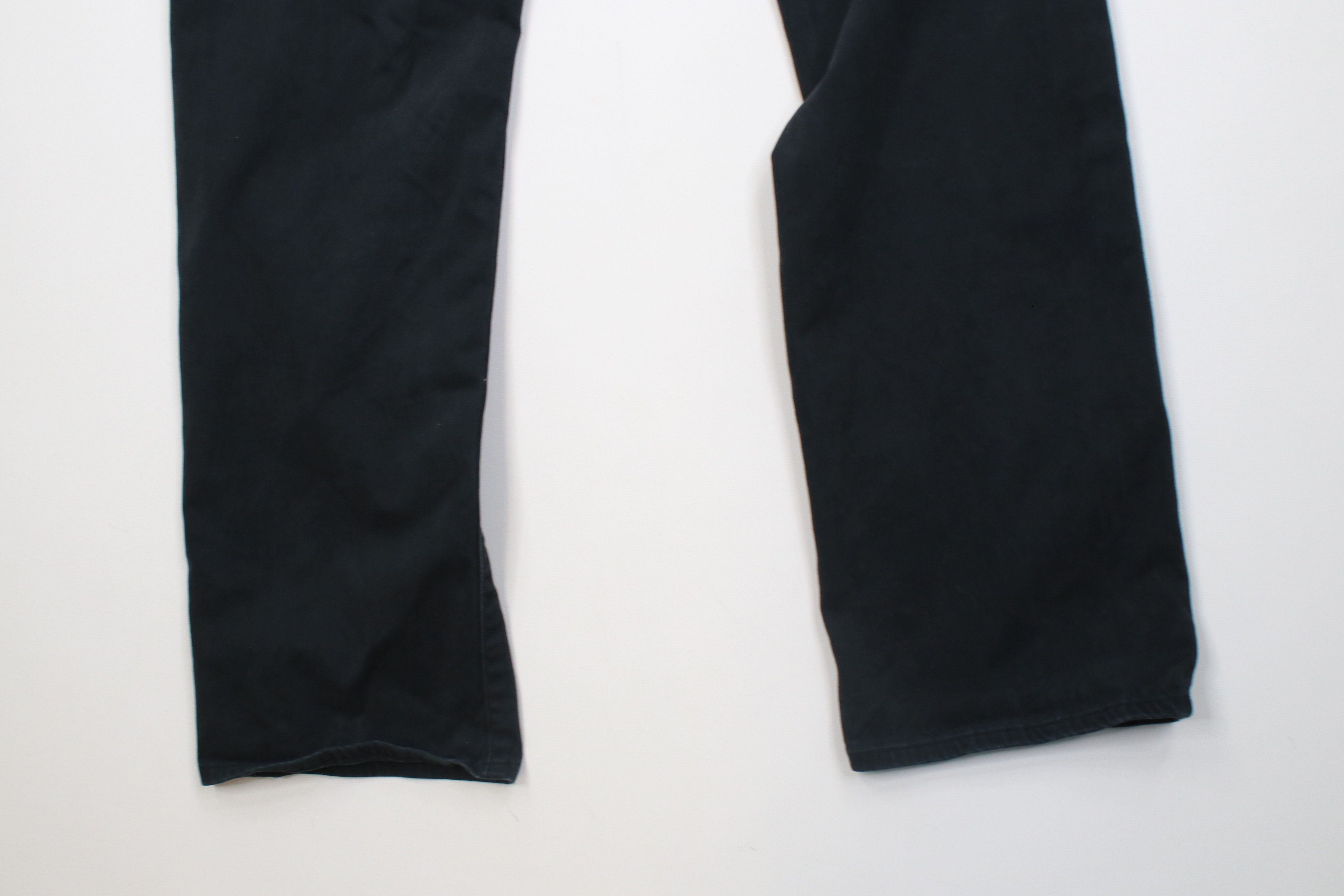 Polo Ralph Lauren Vintage Y2K Ralph Lauren Slim Straight Leg Pants Black Size US 33 - 14 Thumbnail