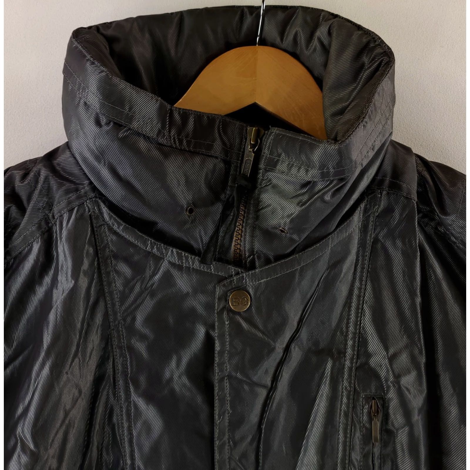 Vintage VINTAGE Boulder Gear Jacket Bomber Jacket Gray Green Metallic Thermia VTG 80s 90s Mens L Size US L / EU 52-54 / 3 - 2 Thumbnail