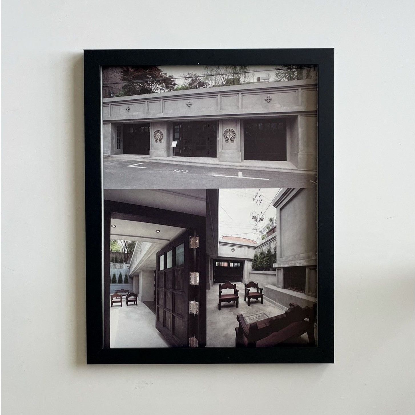 Chrome Hearts store front photo Framed poster 9x11