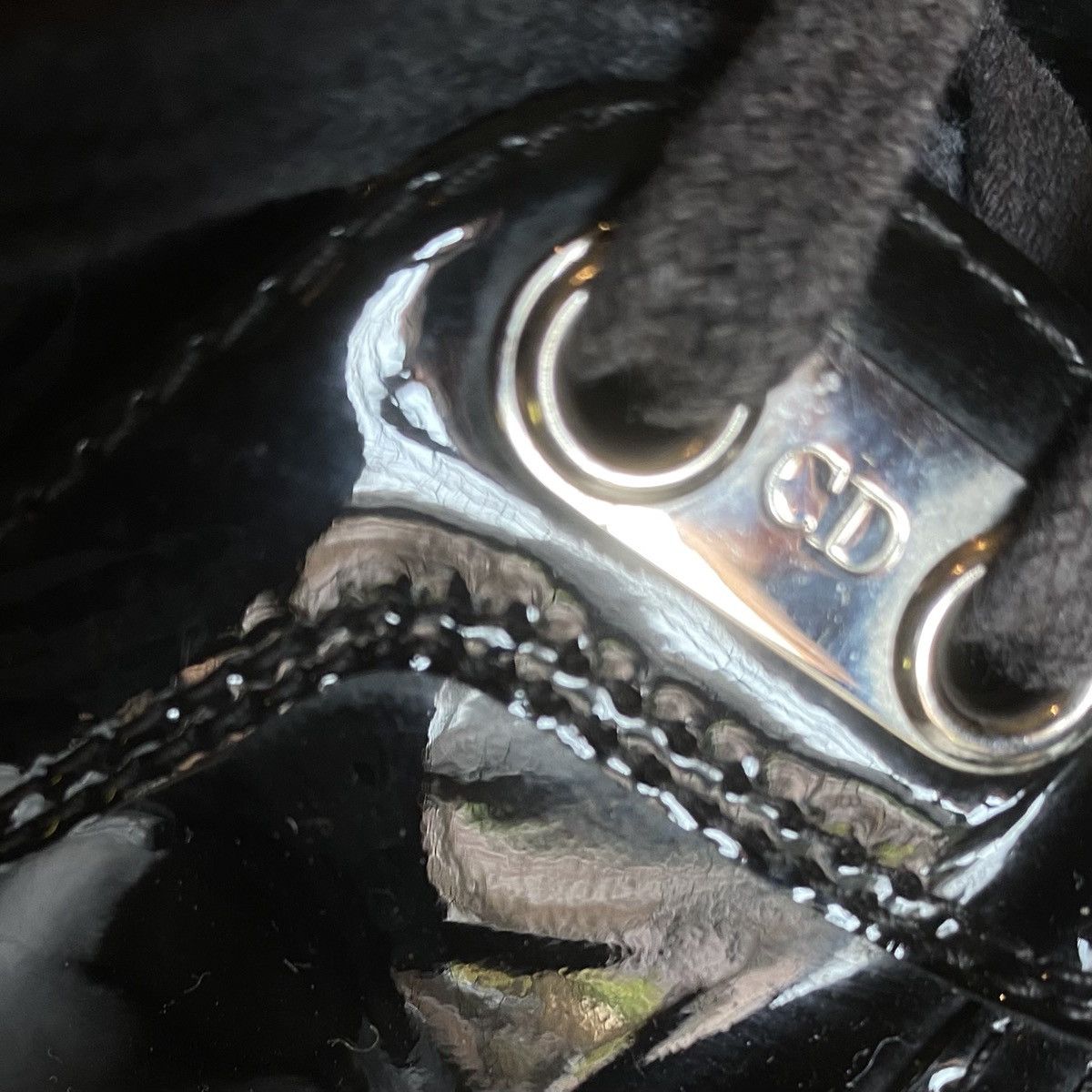 Dior Fall15 Black Patent High Top Size US 8 / EU 41 - 9 Thumbnail
