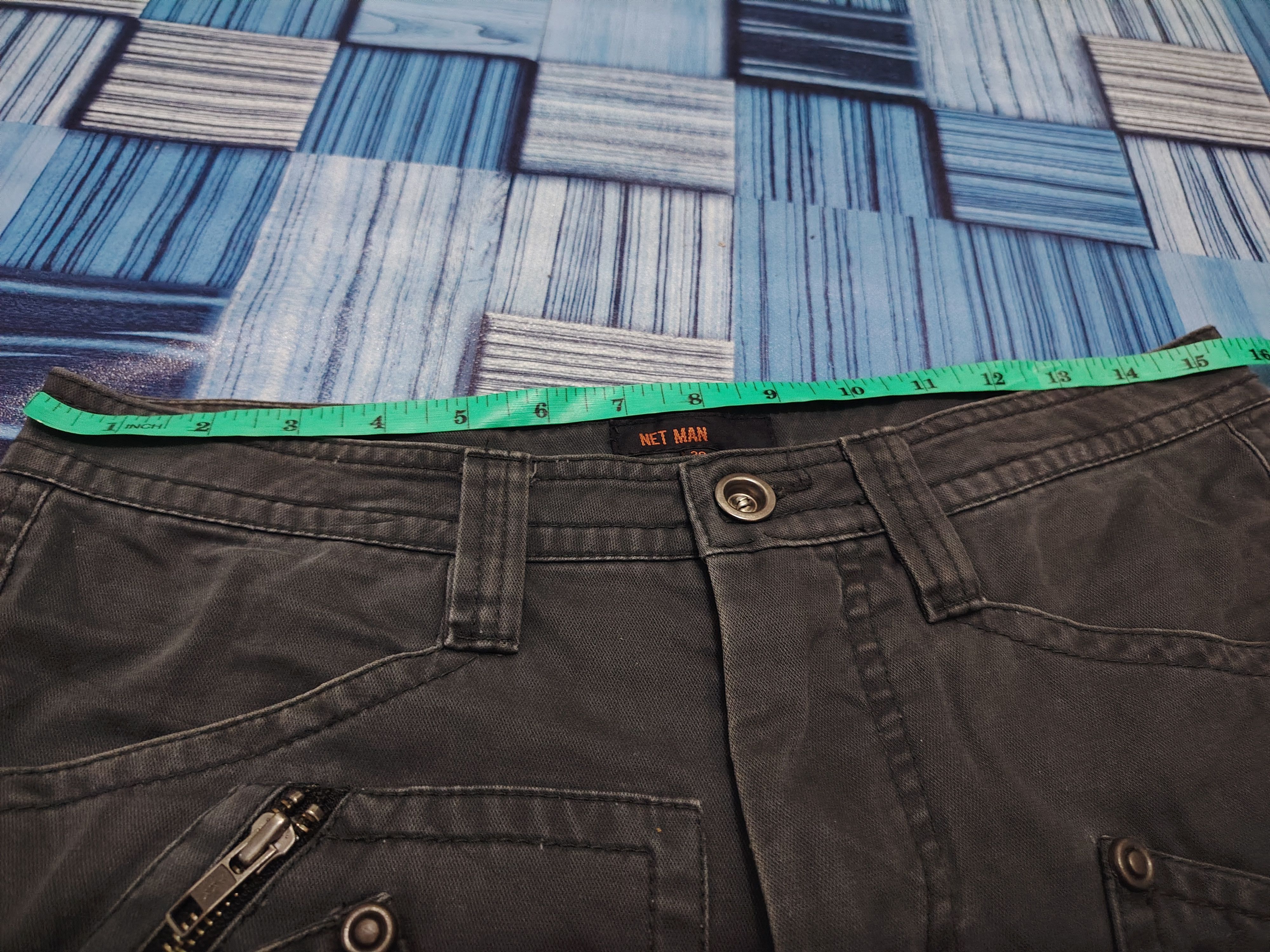 Ne-Net Net Man Multipocket cotton Pants Size US 31 - 17 Thumbnail