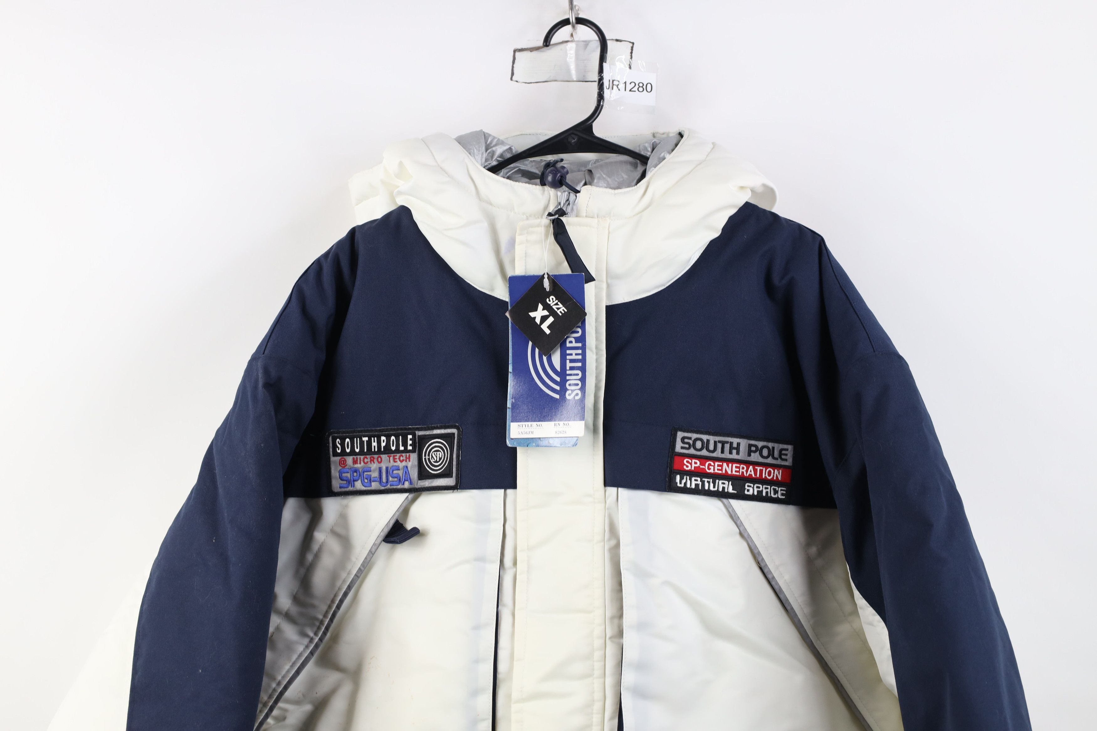 Southpole Deadstock Vintage 90s Southpole Hooded Parka Puffer Jacket Size US XL / EU 56 / 4 - 2 Thumbnail