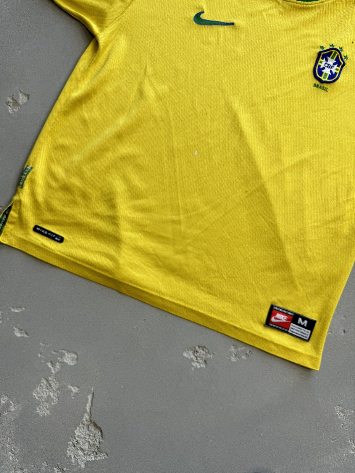 Nike × Vintage Vintage Nike Brazil 1998 Soccer Football Jersey M Size US M / EU 48-50 / 2 - 3 Thumbnail