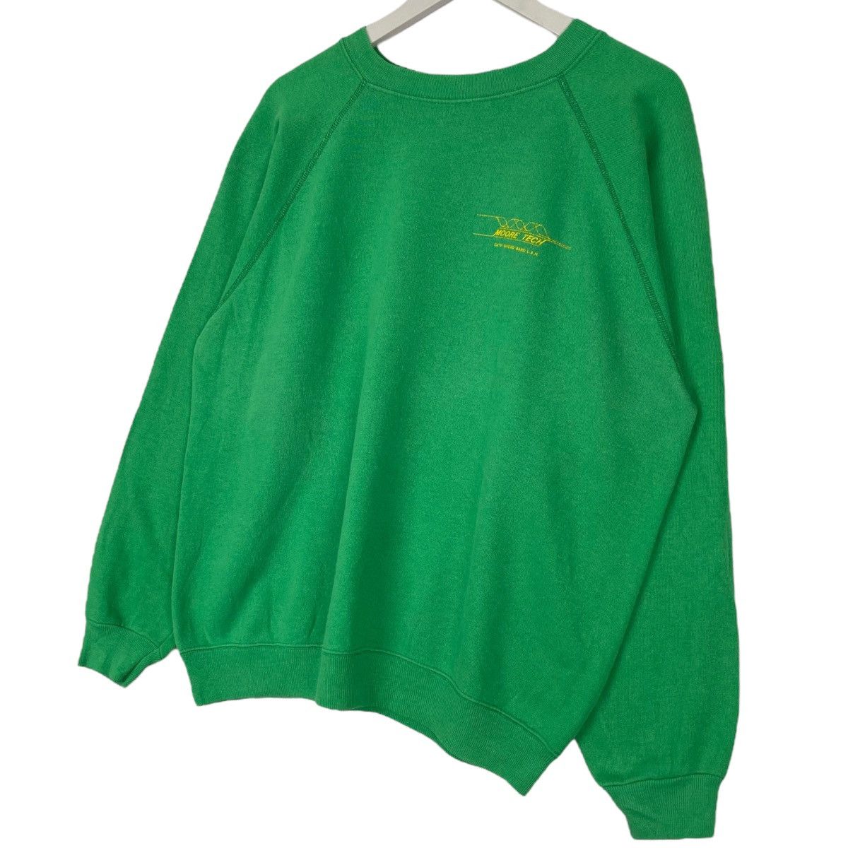 Hanes × Vintage Vintage Hanes Activewear Graphic Crewneck Sweatshirt Green Size L / US 10 / IT 46 - 2 Thumbnail
