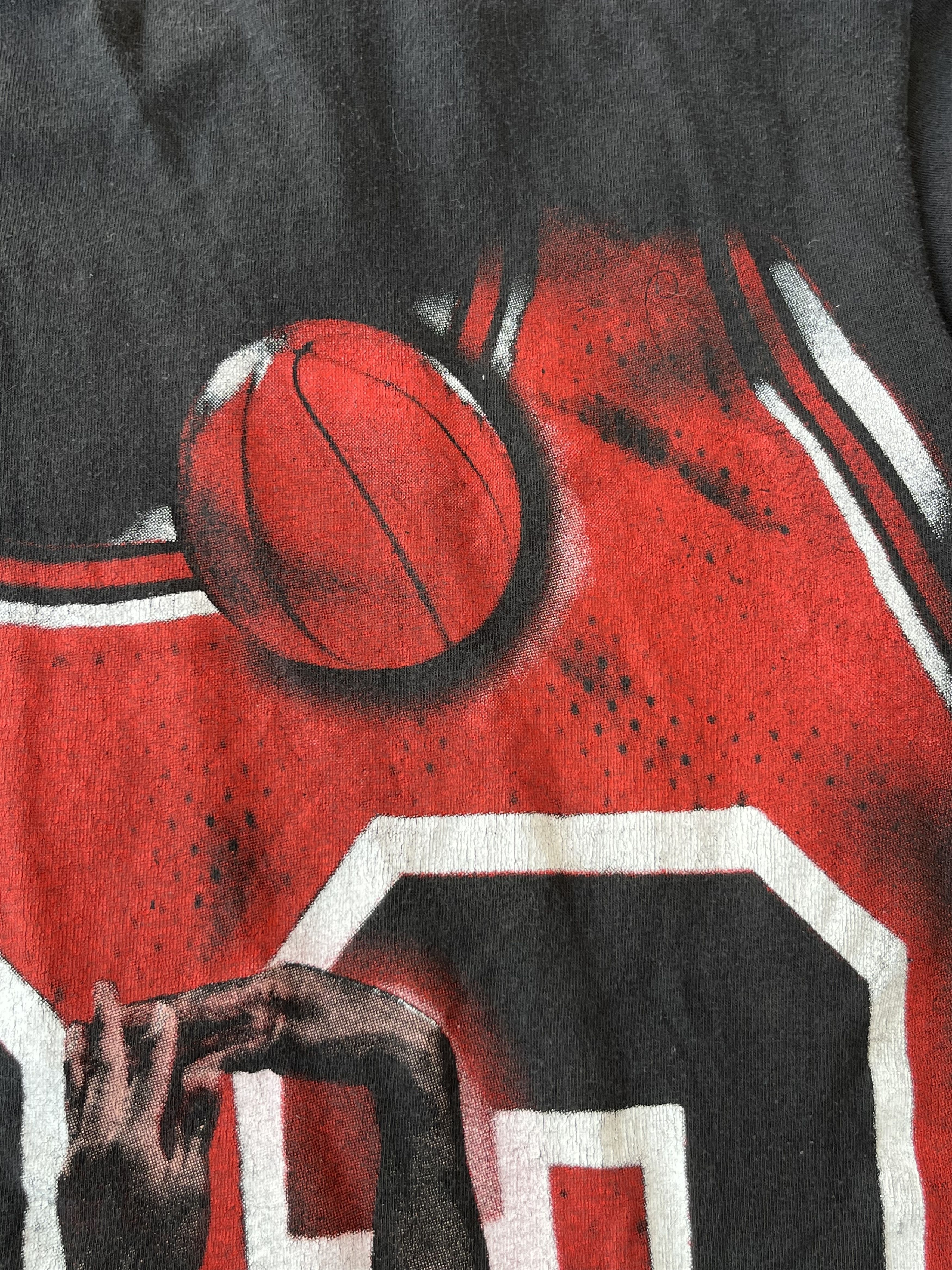NBA MICHAEL JORDAN Chicago Bulls All Over Print Single Stitch Size US M / EU 48-50 / 2 - 11 Thumbnail