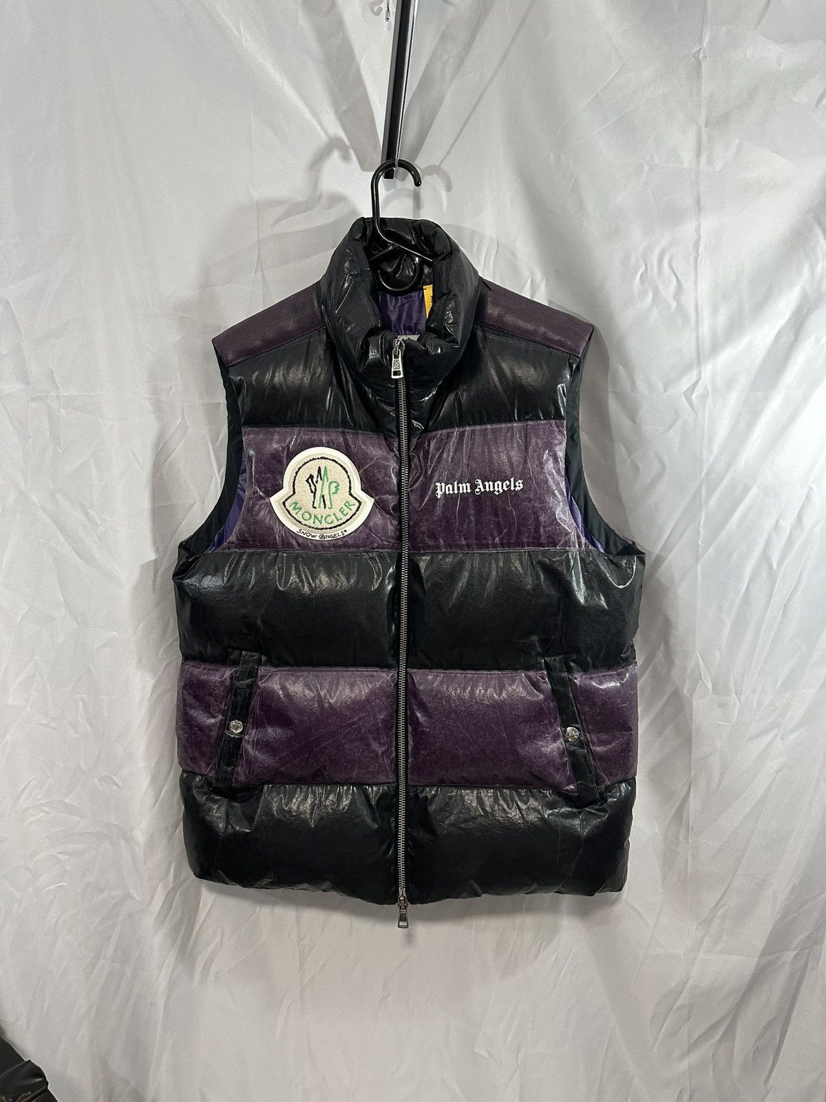 Moncler Genius × Palm Angels Moncler Genius x Palm Angels SNOW ANGELS VEST Size US XL / EU 56 / 4 - 1 Thumbnail