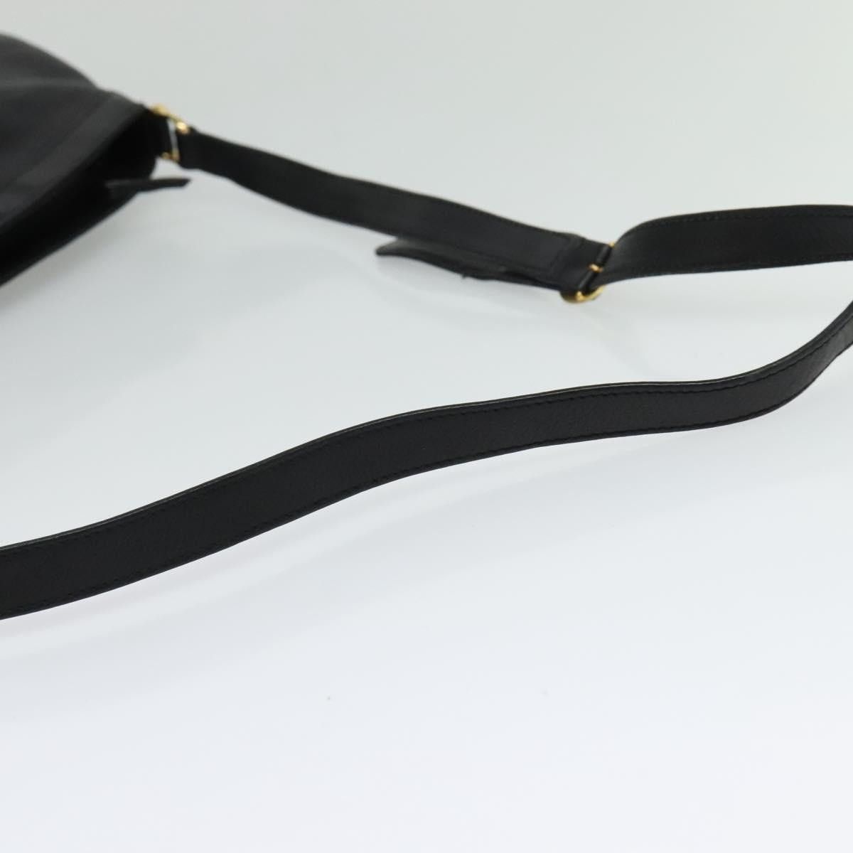 Gucci GUCCI Shoulder Bag Leather Black Gold Size ONE SIZE - 7 Thumbnail