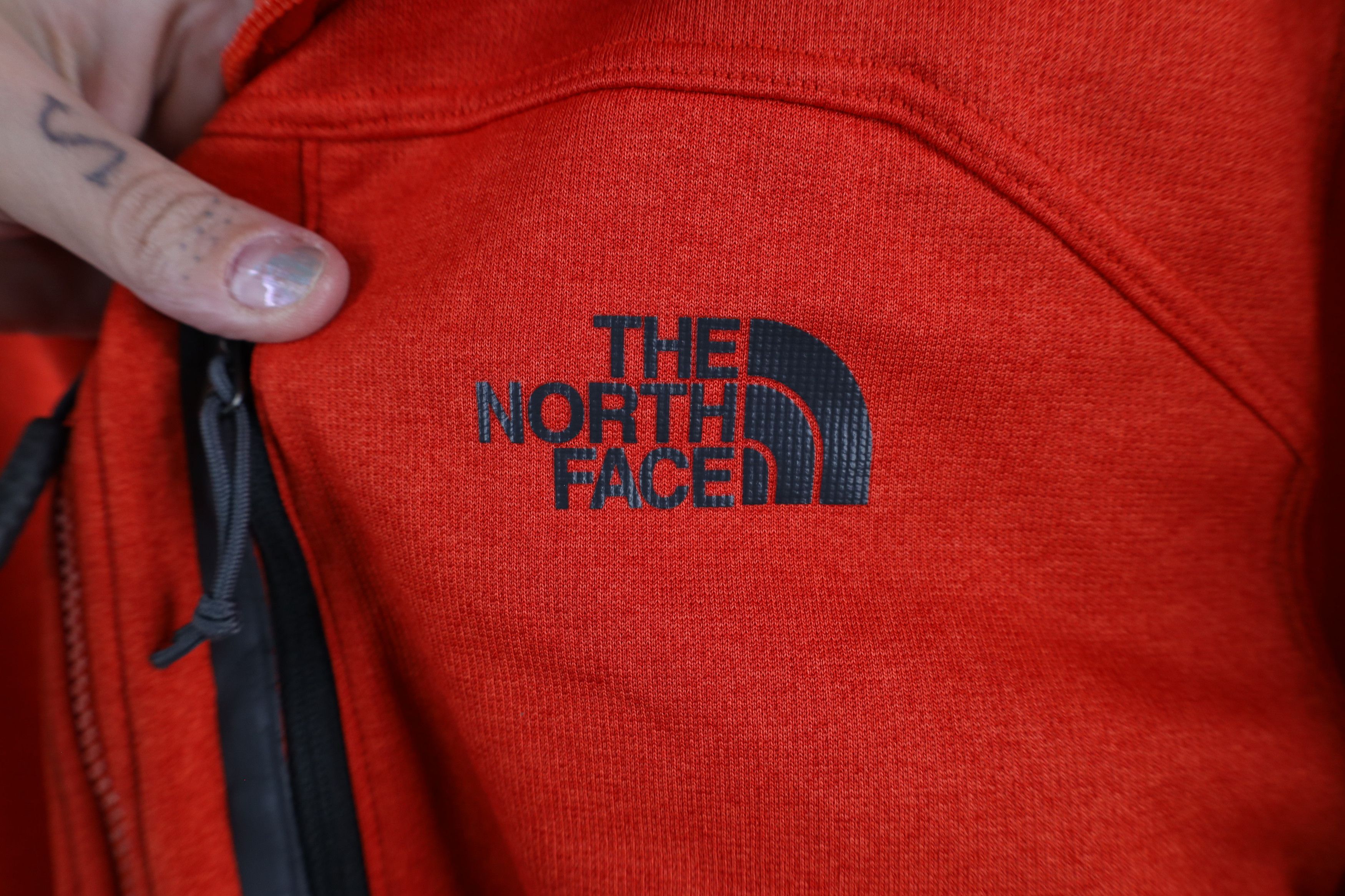 The North Face × Vintage The North Face Canyonlands Half Zip Pullover Sweater Red Size US L / EU 52-54 / 3 - 4 Thumbnail