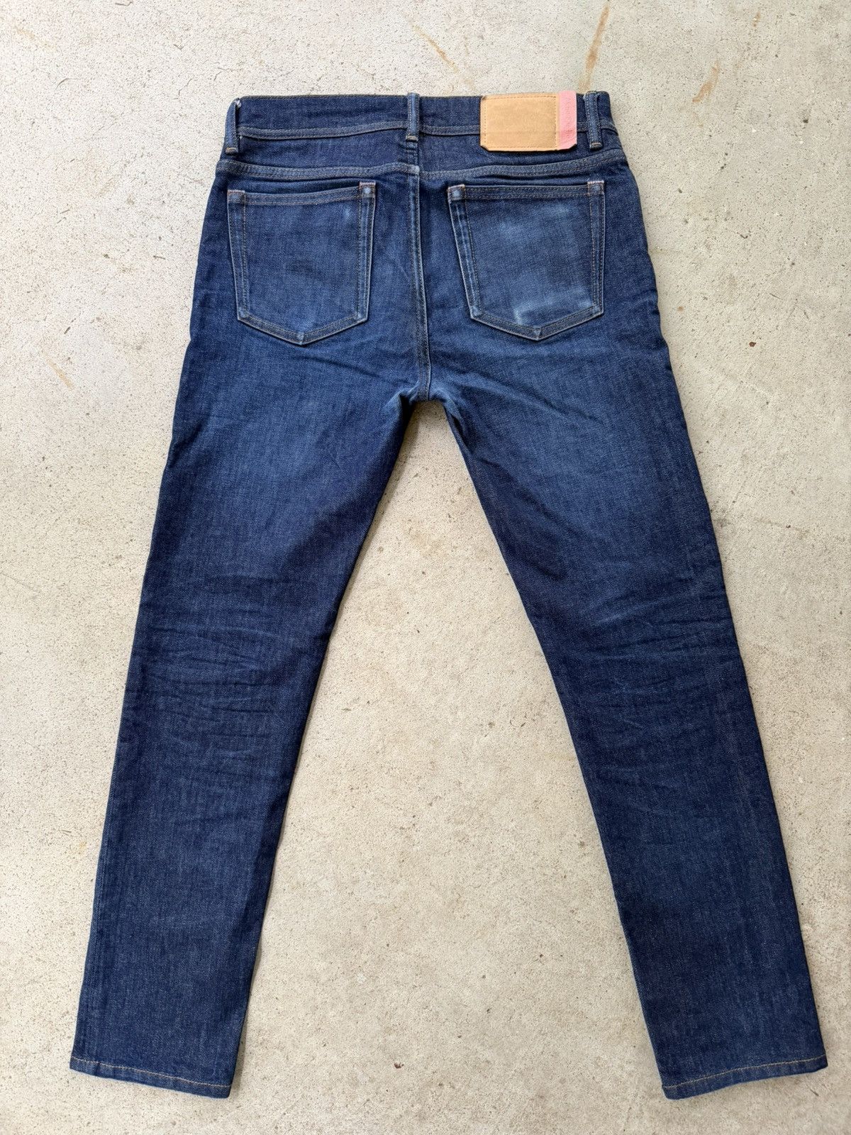 Acne Studios Blå Konst North Mid Blue Denim Jeans Size US 31 - 1 Thumbnail