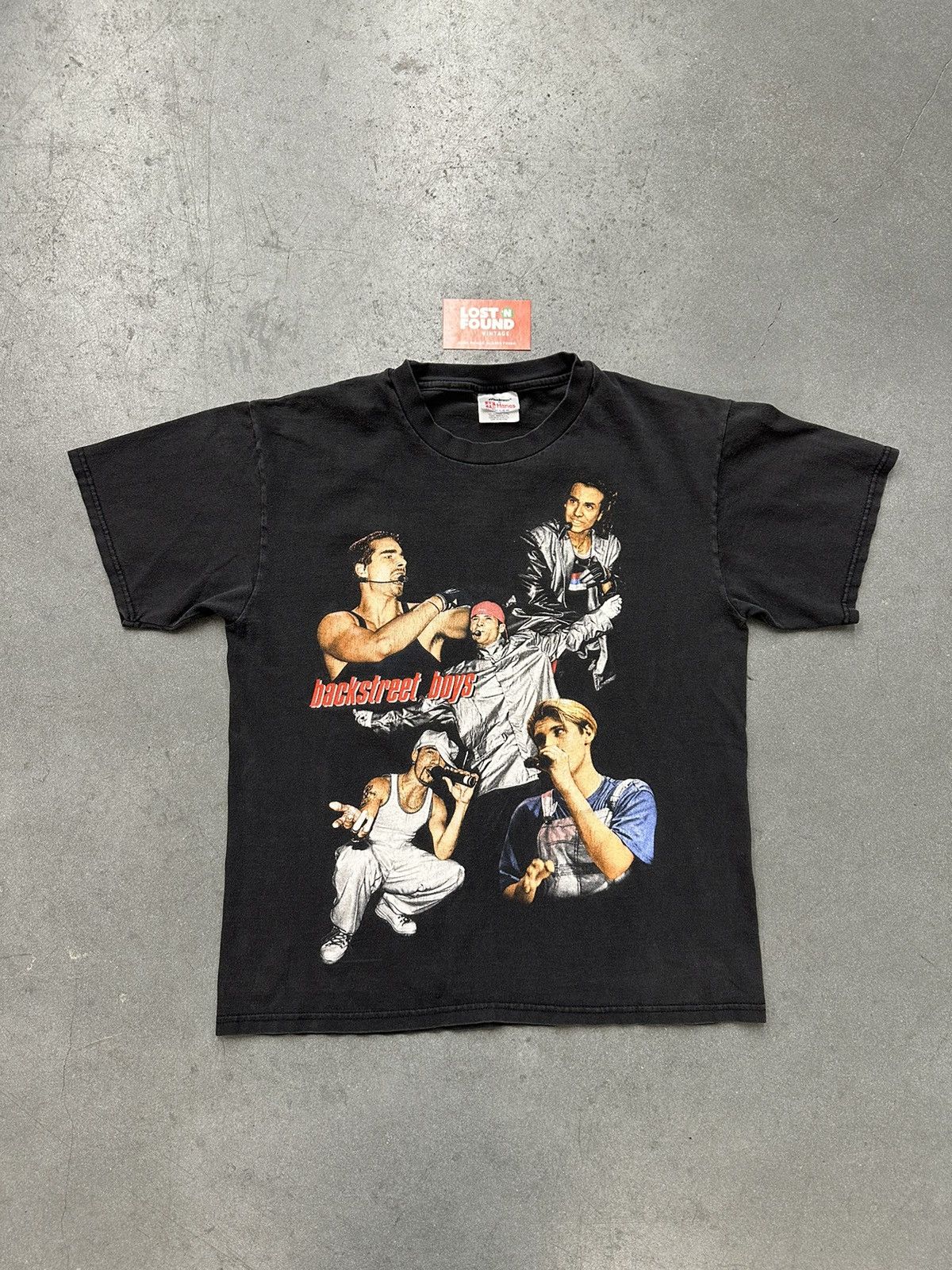 Band Tees × Vintage 1998 Vintage Backstreet Boys Back Tour Tee 