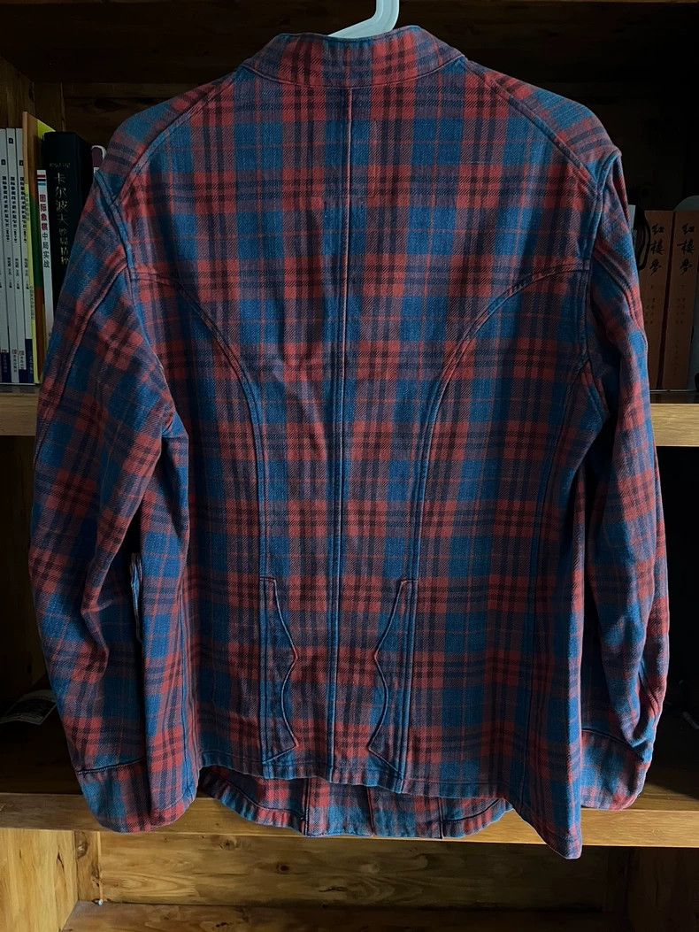 Visvim Visvim14aw embroidered stand-up collar vintage washed check Size US M / EU 48-50 / 2 - 7 Thumbnail