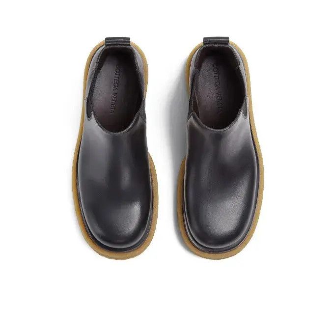 Bottega Veneta o1bcso1str0225 Lug Boots in Black Size US 6 / EU 39 - 3 Thumbnail
