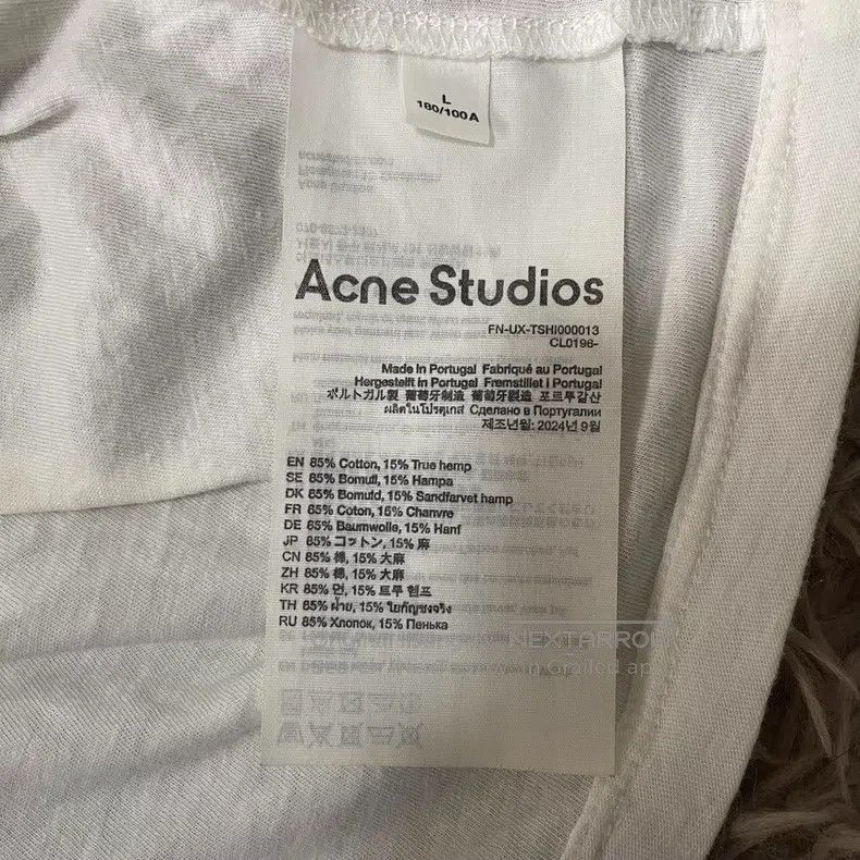 Acne Studios Acne Studios Logo Loose Retro Spray-painted Short Sleeve T Size US L / EU 52-54 / 3 - 4 Thumbnail