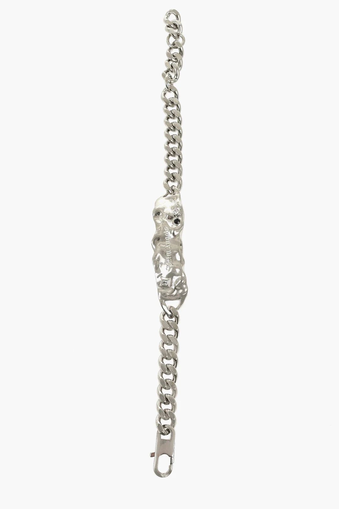Palm Angels og1mm0326 Size: OS / Melted Chain Bracelet in Sliver Size ONE SIZE - 2 Thumbnail