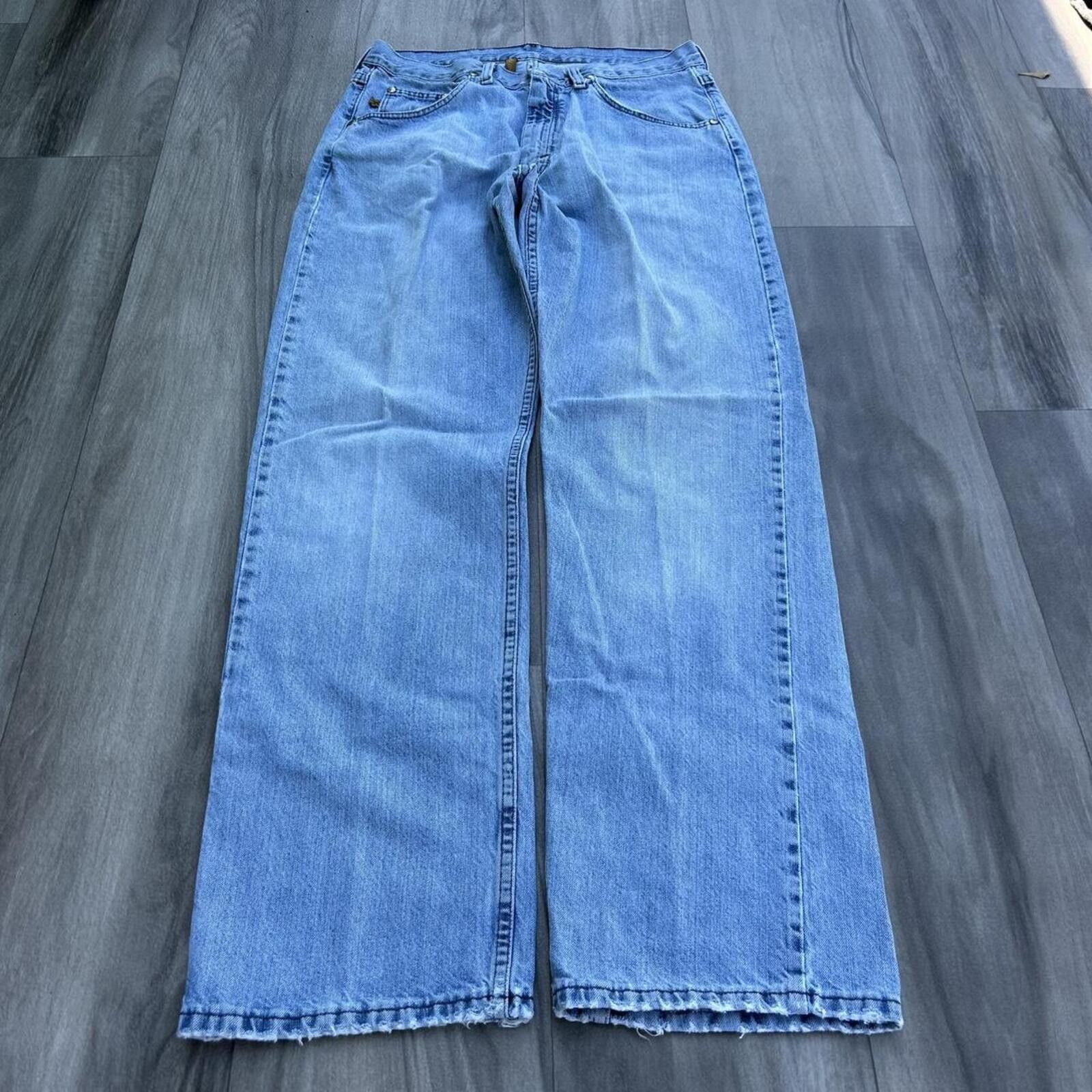 Other Vintage y2k 90’s Xtreme Light wash Blue Denim Jeans size 32” Size US 32 / EU 48 - 1 Thumbnail
