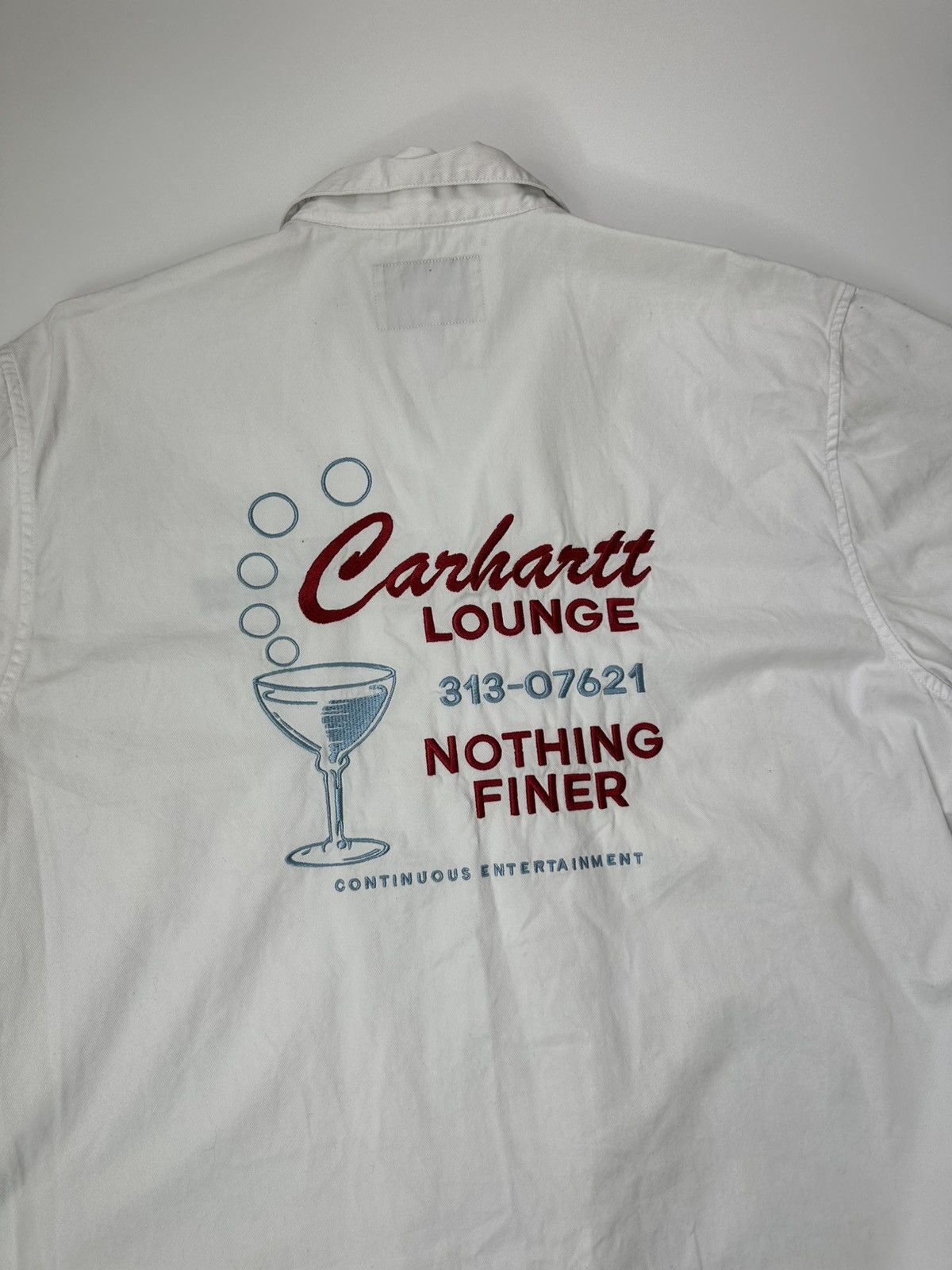 Carhartt Carhartt Lounge Shirt Men's Big Logo Back Size US L / EU 52-54 / 3 - 11 Thumbnail