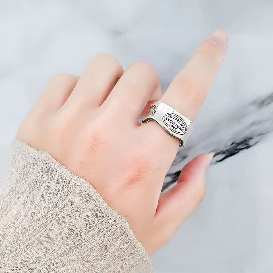 Japanese Brand Mizuhara x moto You R My Everything Adjustable Ring Size ONE SIZE - 3 Thumbnail