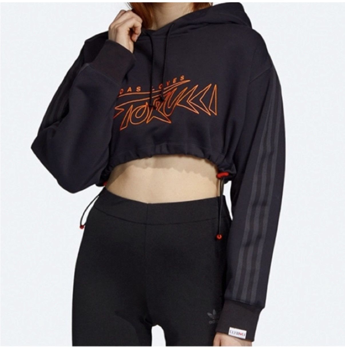 Fiorucci Adidas × Fiorucci Crop Hoodie Size S / US 4 / IT 40 - 3 Thumbnail