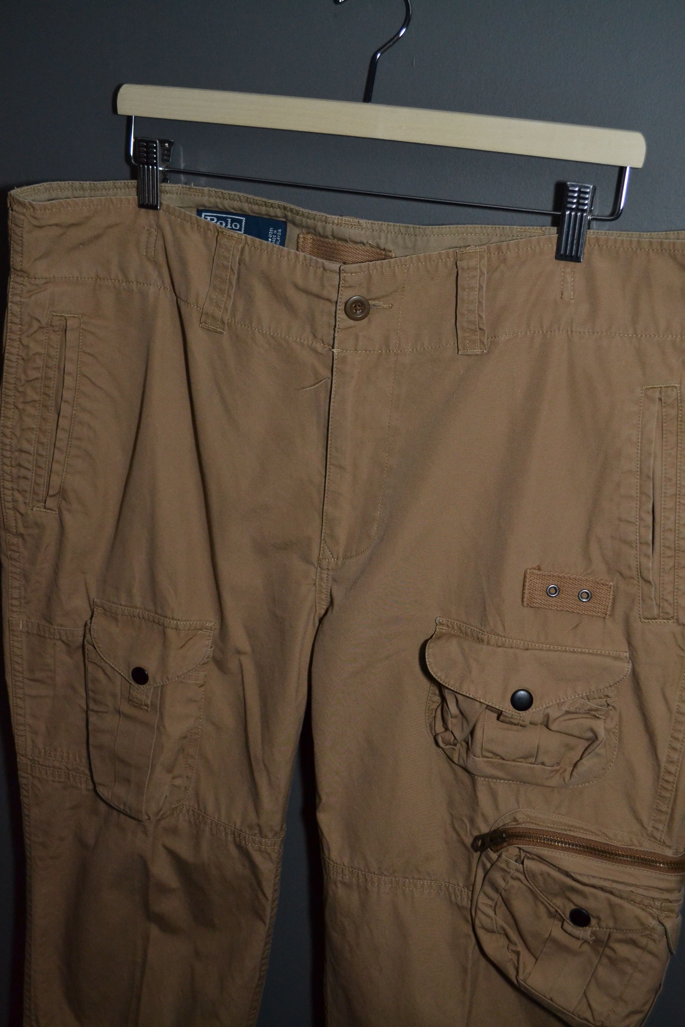 Polo Ralph Lauren Vintage Polo Ralph Lauren Military Cargo Pant 90s 38 Size US 38 / EU 54 - 1 Thumbnail