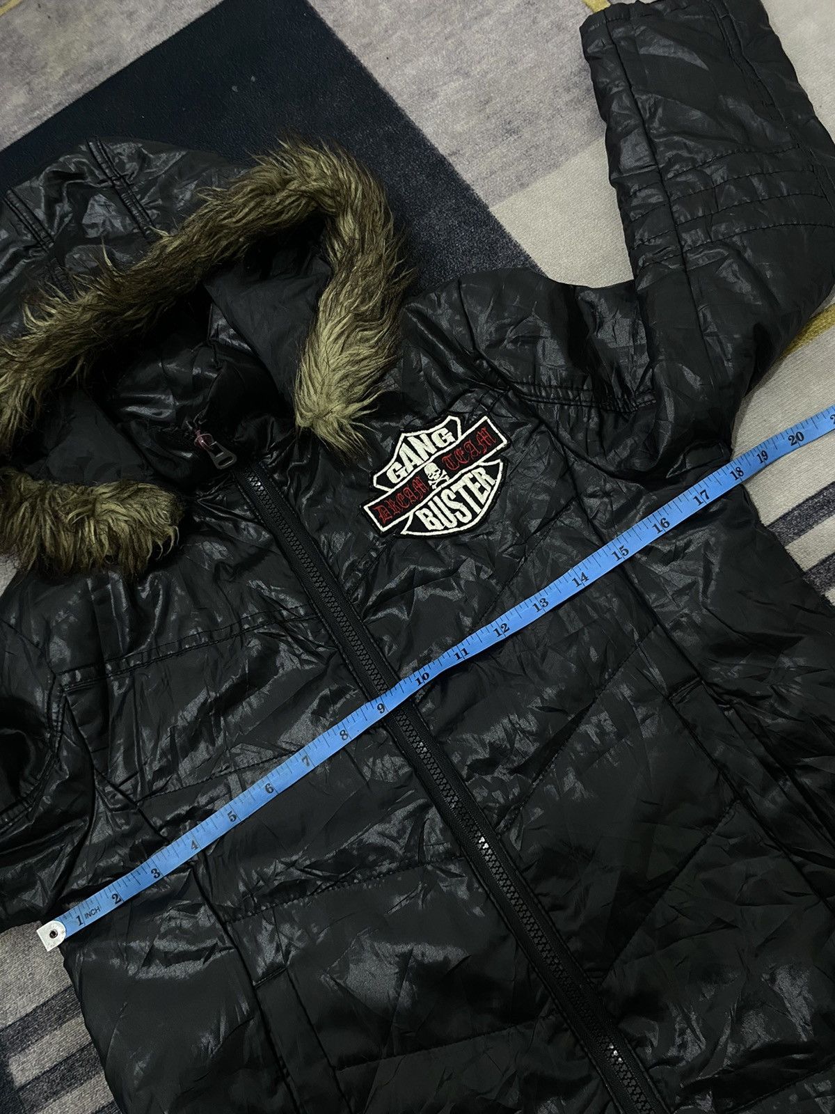 If Six Was Nine GANG BUSTER PUNK STYLE FUR HOODIE Size US M / EU 48-50 / 2 - 9 Thumbnail