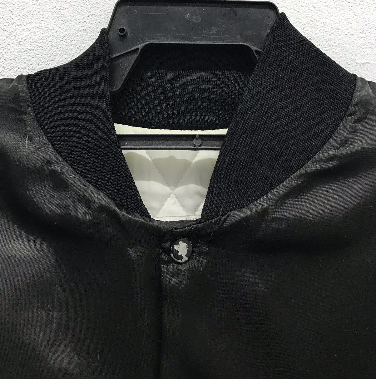 Majestic × Vintage Vintage Rock N Roll Athletic Made In Usa Jacket Size US L / EU 52-54 / 3 - 3 Thumbnail