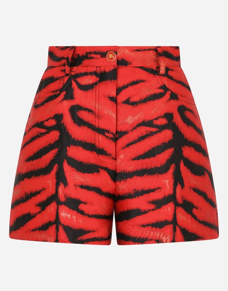 Dolce & Gabbana o1y0925 Short in Red/Black Size 26" / US 2 / IT 38 - 1 Thumbnail