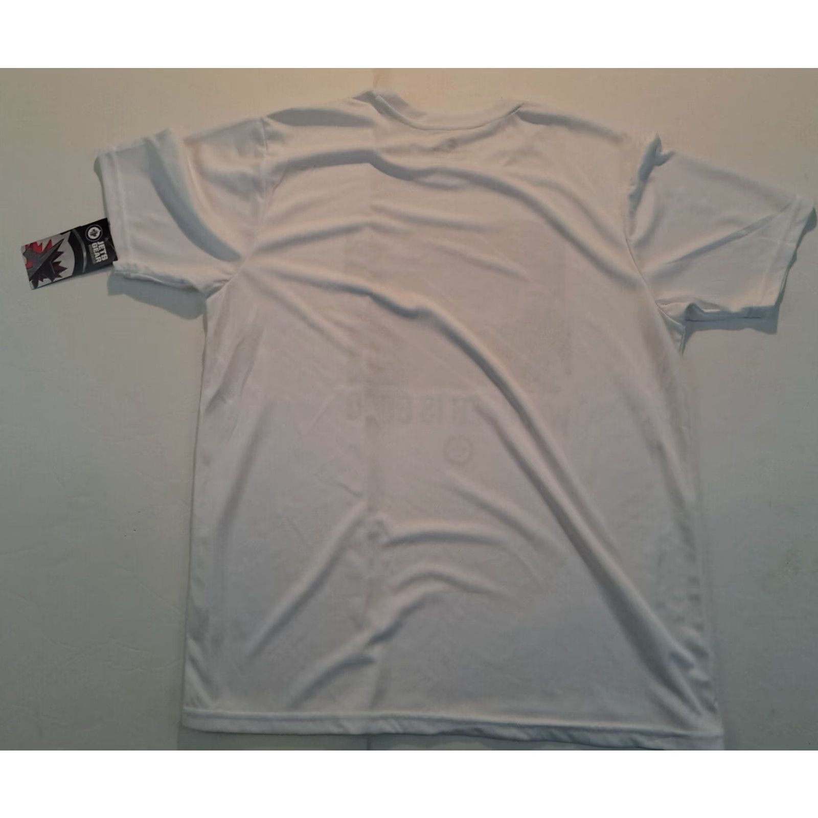 Vintage Level Wear Winnipeg is Good Patrick Laine #29 T-Shirt White L Men Short Sleeve NWT Hockey Solid Large Size US L / EU 52-54 / 3 - 5 Thumbnail
