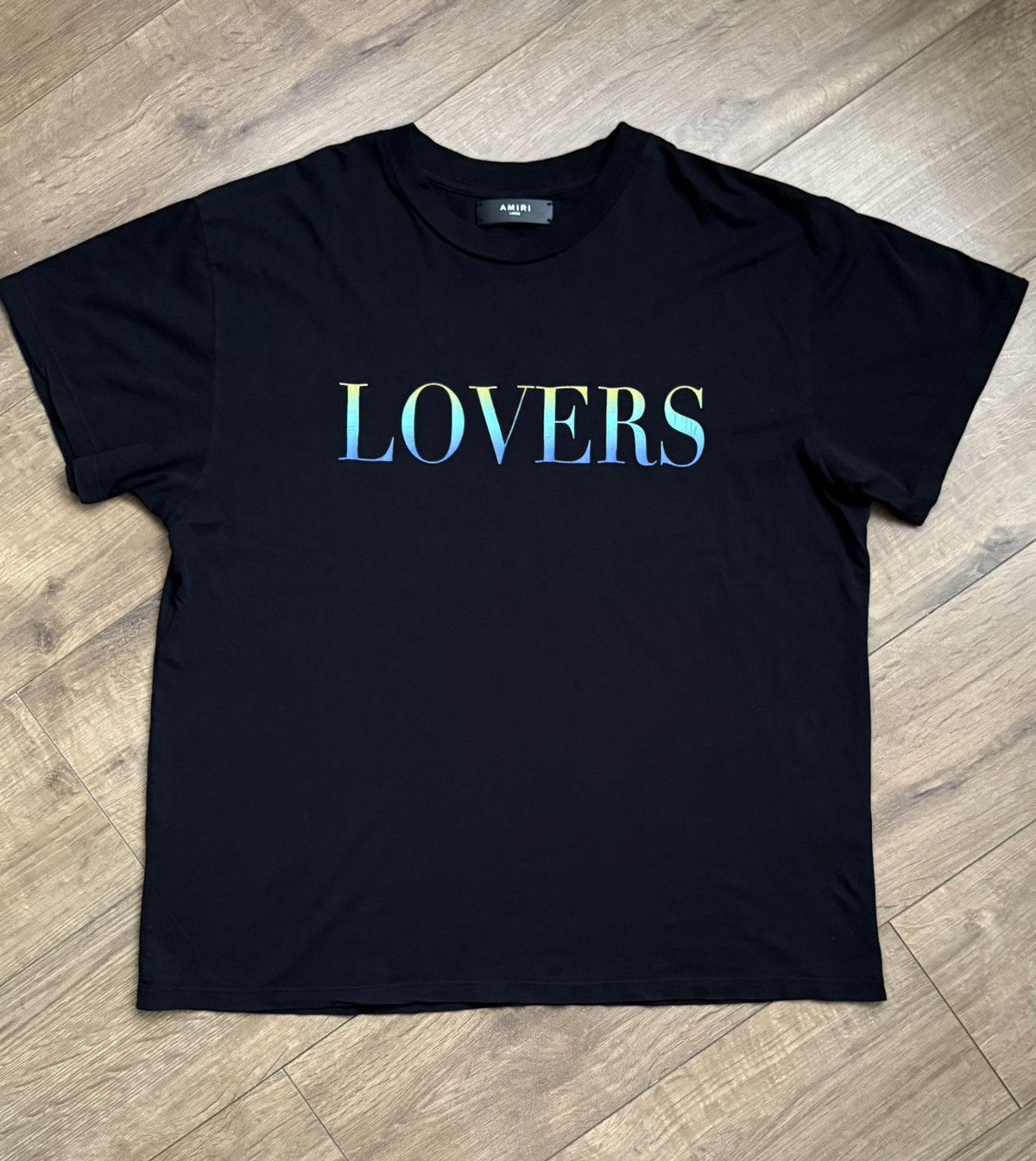 Amiri Lovers front & back print tee Size US L / EU 52-54 / 3 - 5 Thumbnail