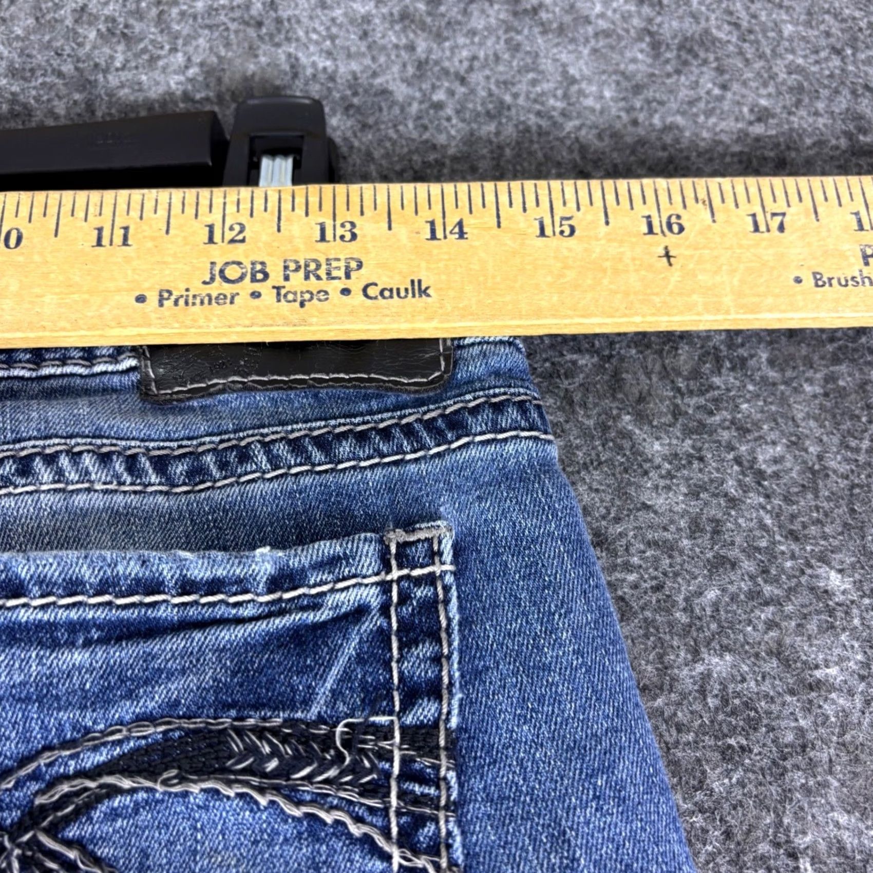 Silver Jeans Co. Silver Jeans Co Suki High Slim Boot Blue 28x33 Denim Jeans Womens Vintage Style Stretch Pockets 5-Pocket Design Size 28" / US 6 / IT 42 - 5 Thumbnail