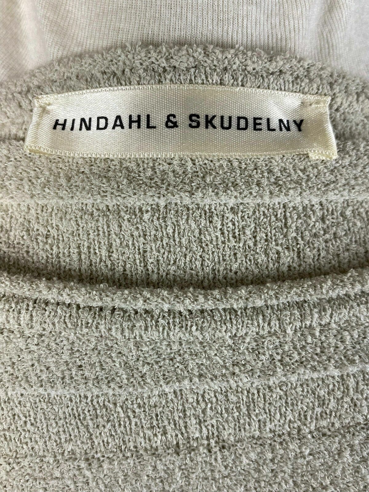 Designer Hindahl & Skudelny Ivory Long Sleeve Ribbed Sweater Size S Size S / US 4 / IT 40 - 8 Thumbnail