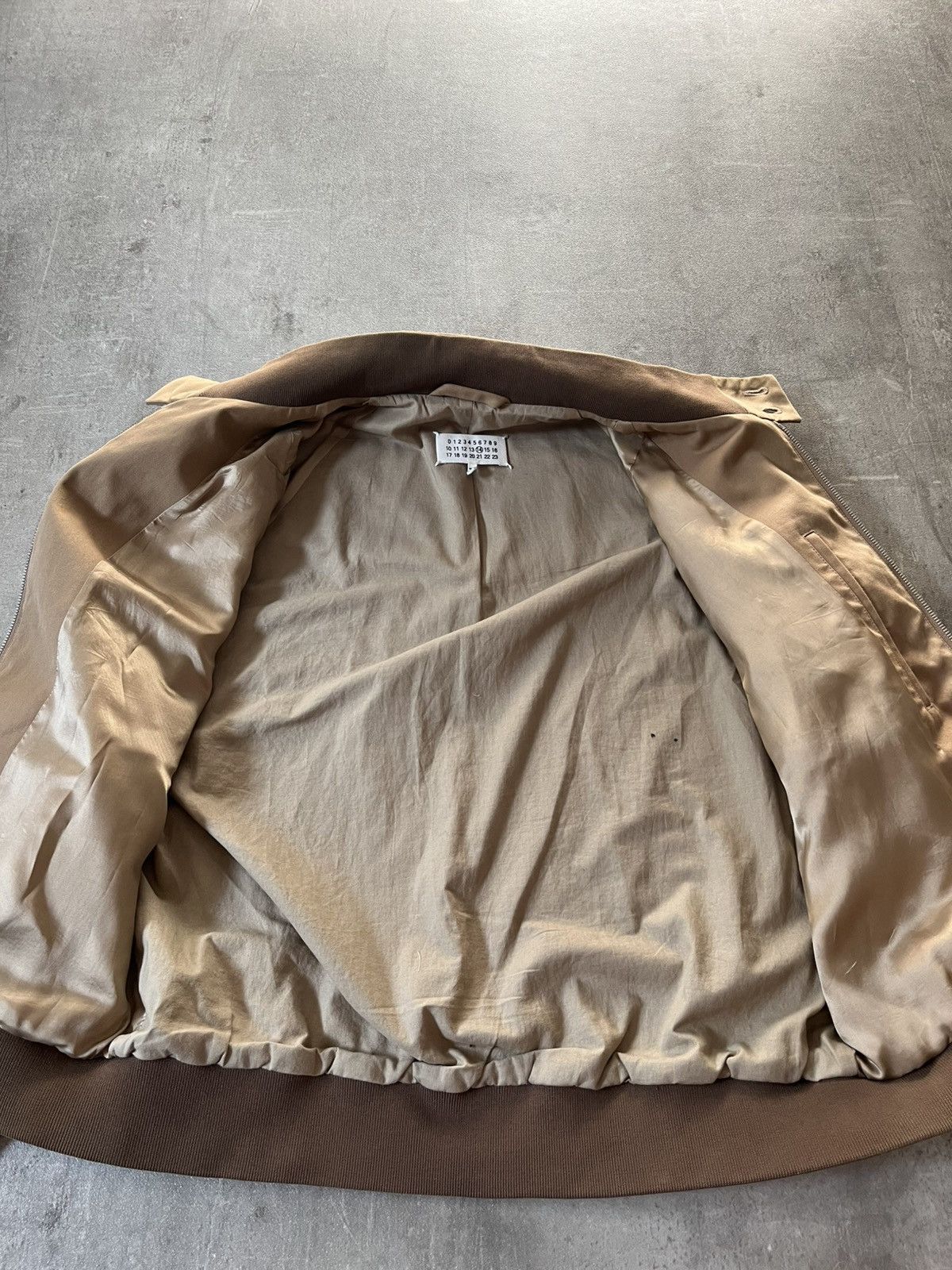 Maison Margiela Maison Margiela S/S 18 cotton silk 5 zip jacket beige rare Size US M / EU 48-50 / 2 - 14 Thumbnail
