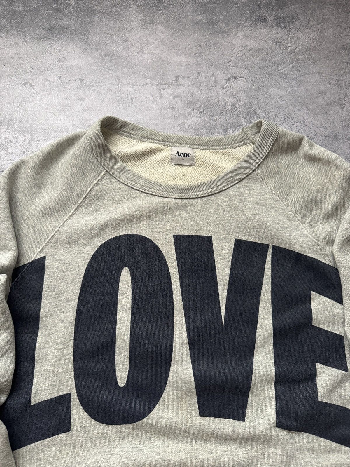 Acne Studios Acne Studios College Love AW12 Sweatshirt size L Size US L / EU 52-54 / 3 - 6 Thumbnail