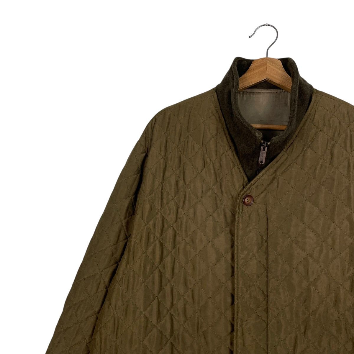 Adolfo Dominguez Adolfo Dominguez Quilted Jacket Size US L / EU 52-54 / 3 - 6 Thumbnail