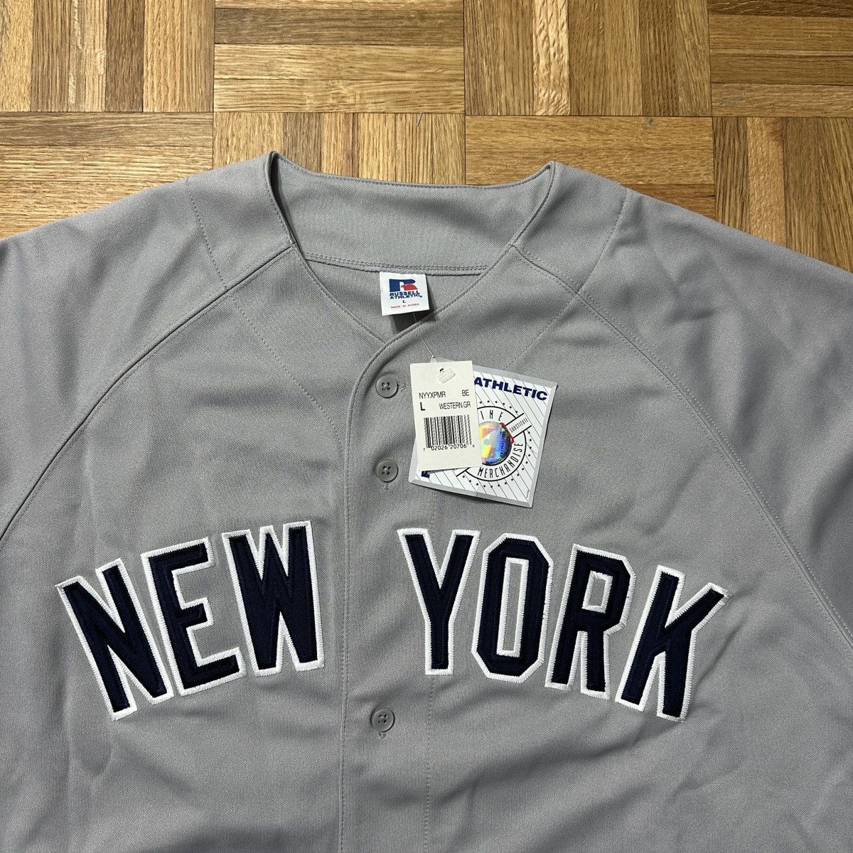 Russell Athletic Vintage New York Yankees Chuck Knoblauch jersey Size US L / EU 52-54 / 3 - 5 Thumbnail