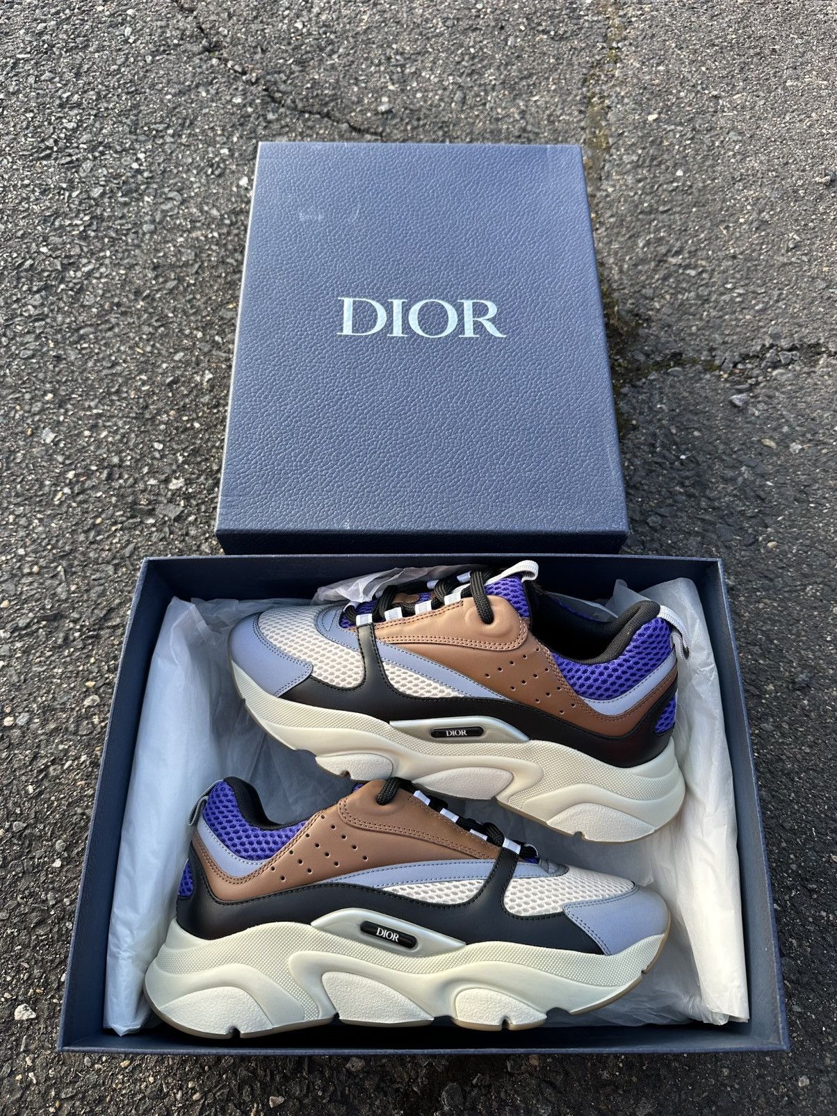 Dior Dior B22 Coffee Violet Size US 8 / EU 41 - 14 Thumbnail