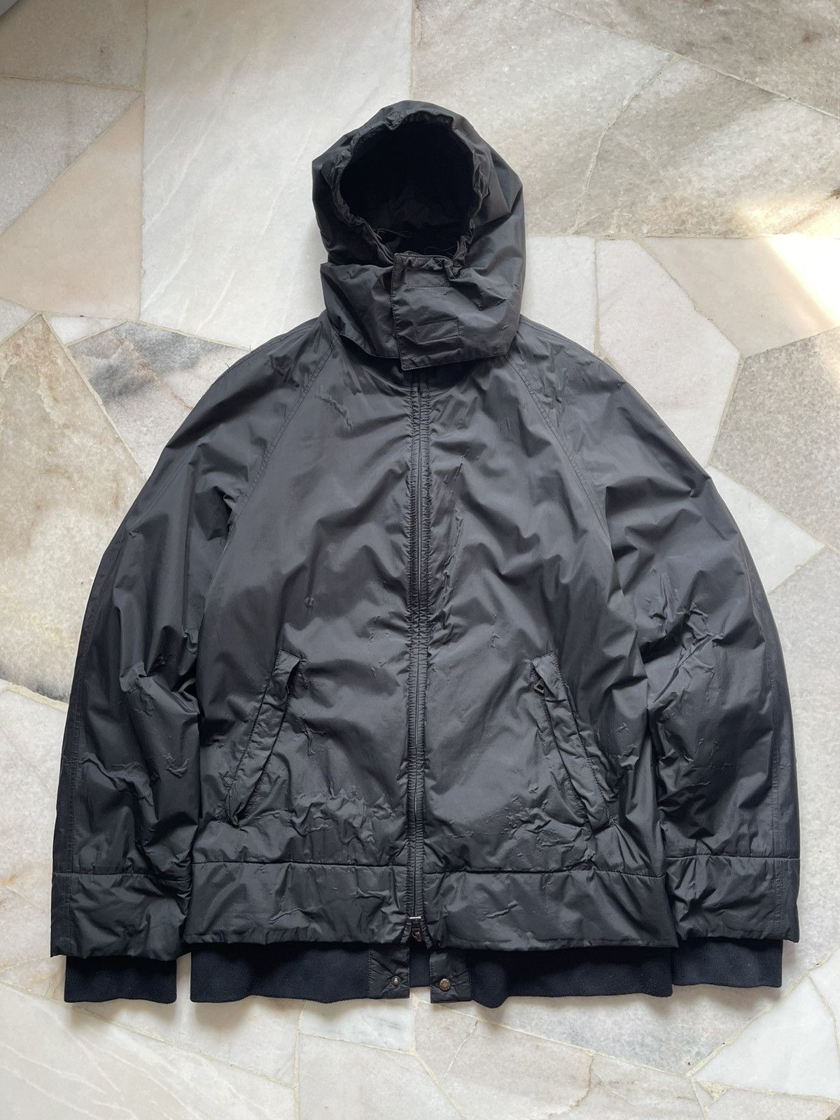 Prada Prada Ninja Hoodie Style Zipper Jacket 97 Size US M / EU 48-50 / 2 - 3 Thumbnail