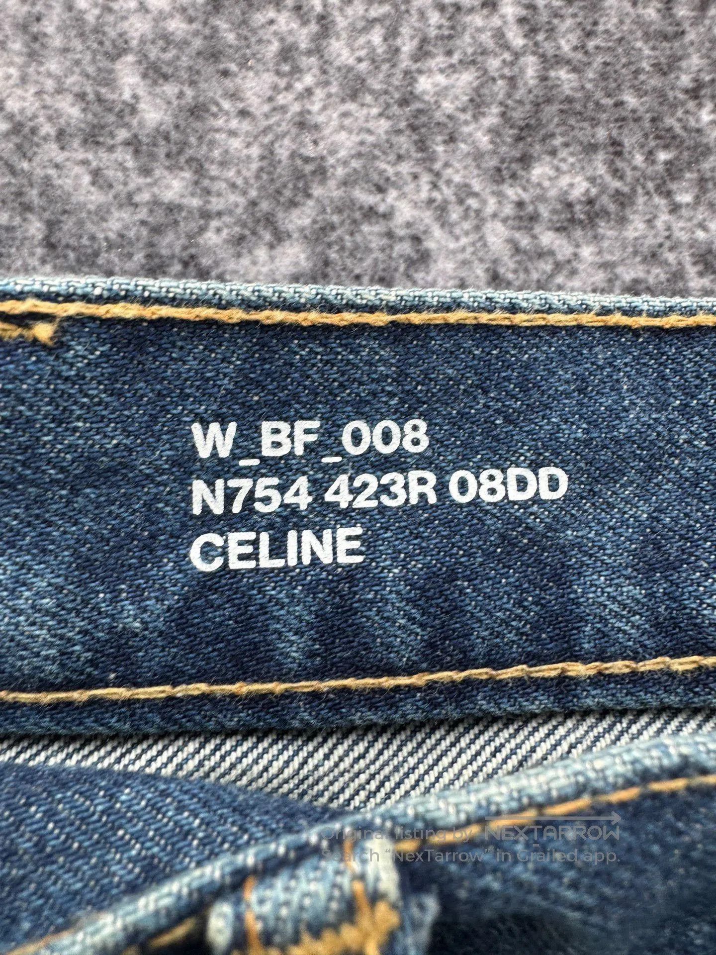 Celine Celine Washed Distressed Jeans. Size 28" / US 6 / IT 42 - 6 Thumbnail