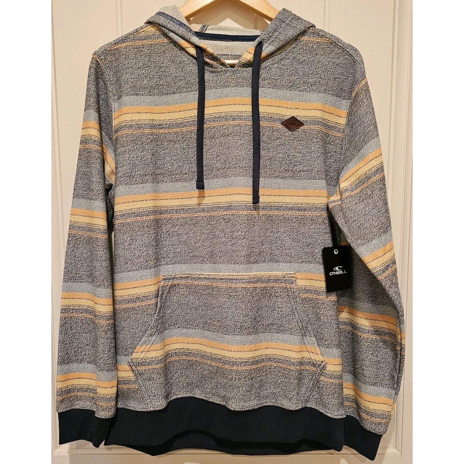 O'Neill O'Neill Pullover Knit Hoodie Striped Multicolor Mens Sz S Size US S / EU 44-46 / 1 - 1 Thumbnail