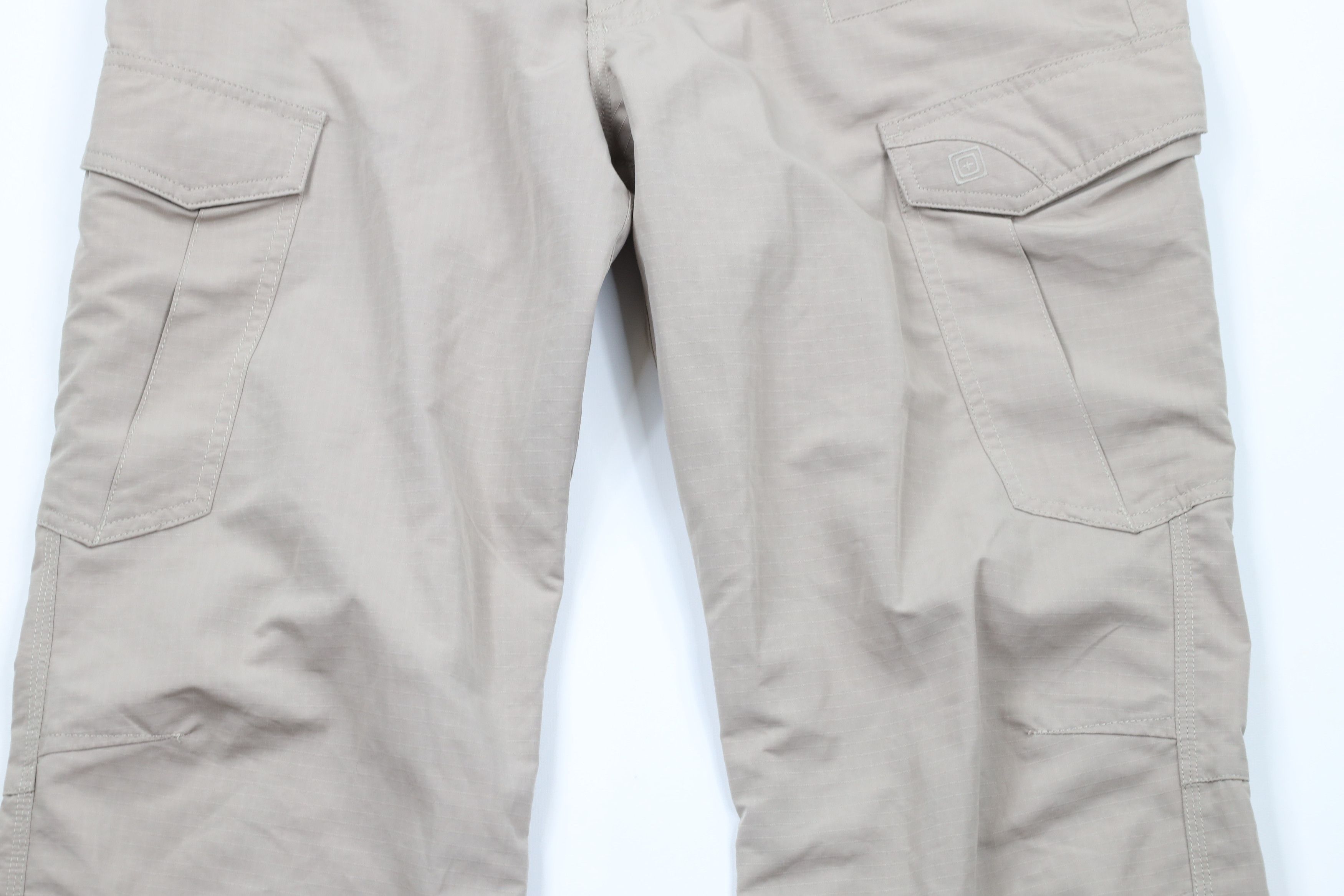 Vintage 5.11 Tactical Series Fast Tac Uniform Cargo Pants Beige Size US 34 / EU 50 - 3 Thumbnail