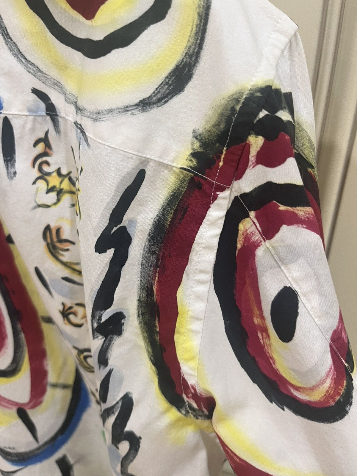 Versace artwork print shirt collar size 40 Size US M / EU 48-50 / 2 - 21 Thumbnail