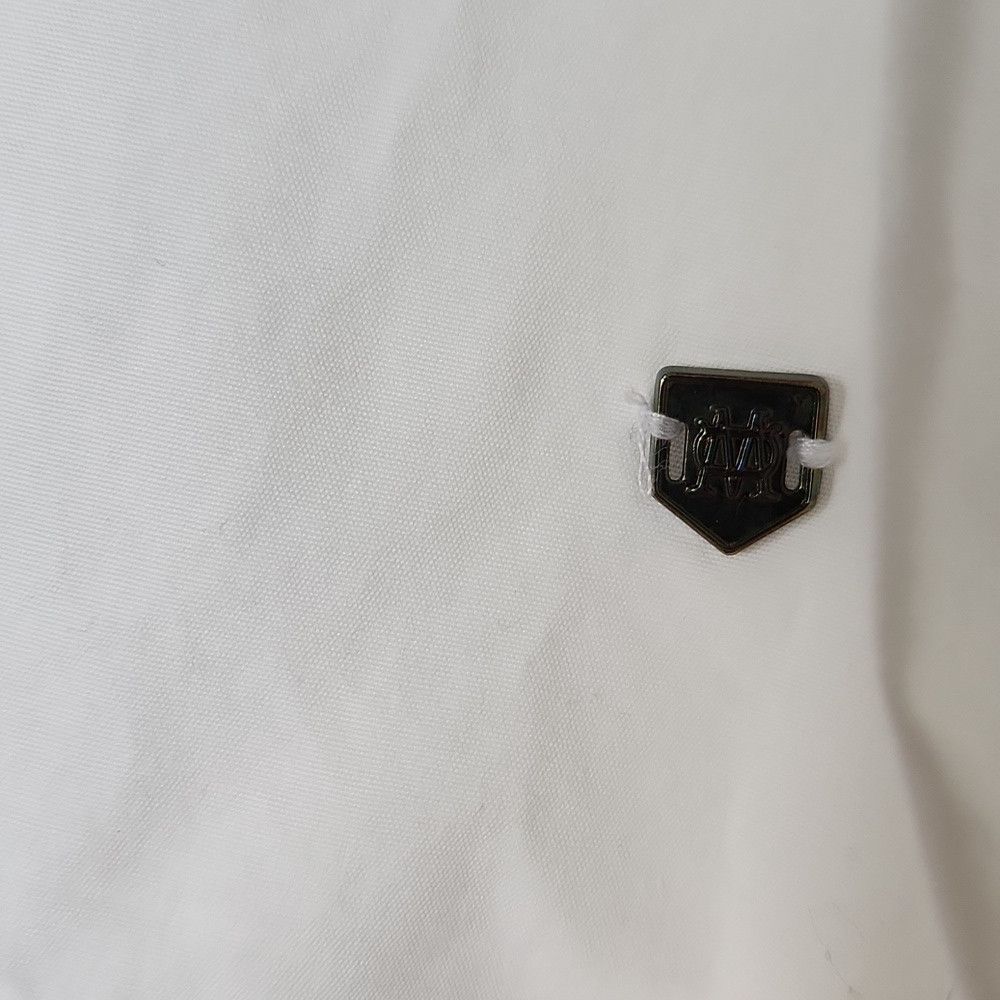 Massimo Dutti MASSIMO DUTTI | Button Down Shirt White Long Sleeve Sz 10 Size L / US 10 / IT 46 - 4 Thumbnail