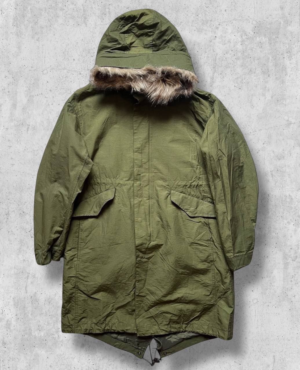 Global Work GLOBAL WORK Japanese brand FUR fishtail military jacket Size US M / EU 48-50 / 2 - 1 Thumbnail