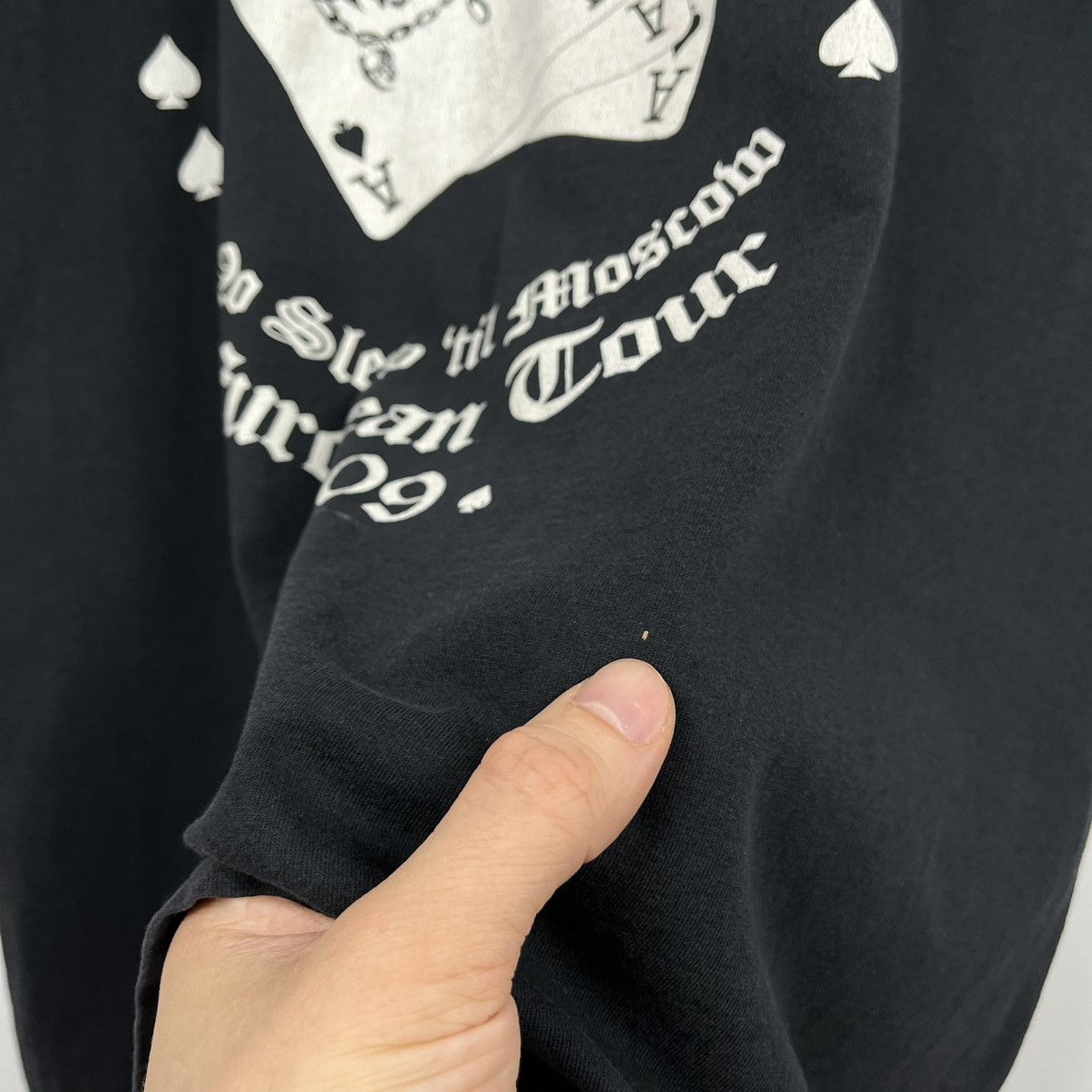 Band Tees Vintage Motörhead European tour rock band tee 90’s Size US L / EU 52-54 / 3 - 14 Thumbnail