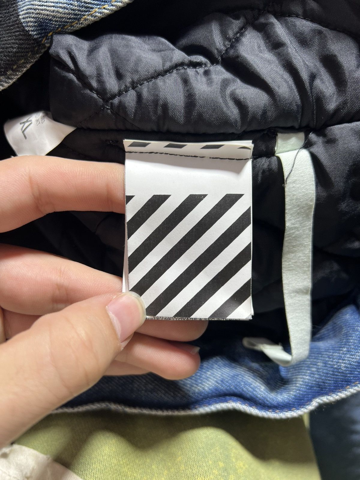 Off-White Off-White Insulated Denim Jacket Size US XL / EU 56 / 4 - 6 Thumbnail