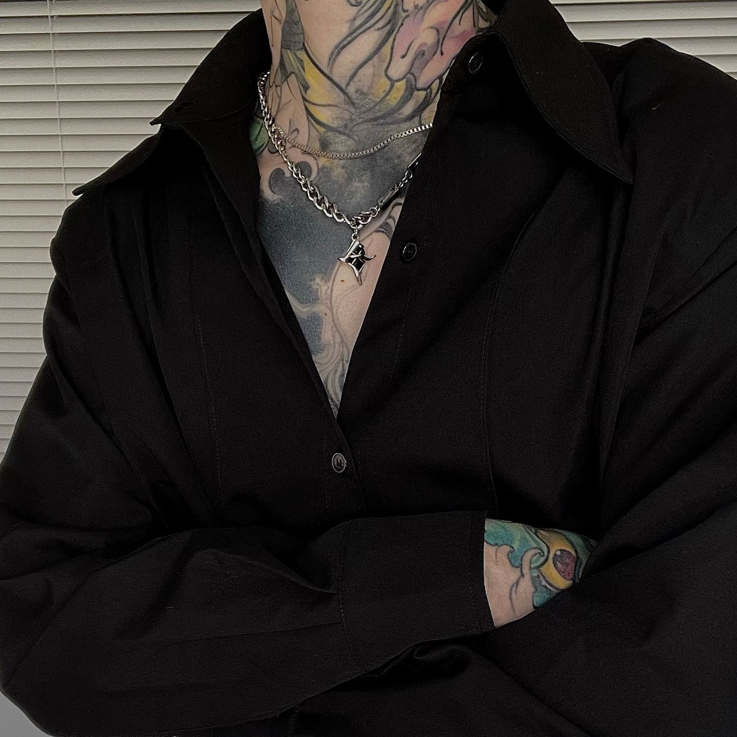 Other New Trend STEAL! Y2K Chains Necklace Chain Size ONE SIZE - 4 Thumbnail
